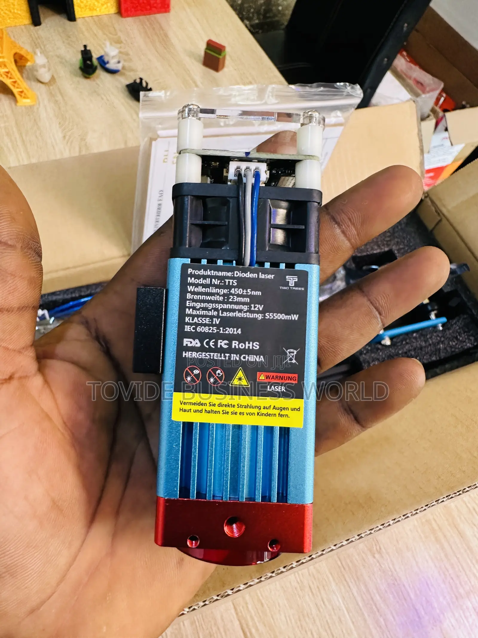 5.5w Laser Cutter And Engraving Machine Tts 55 Pro Twotrees