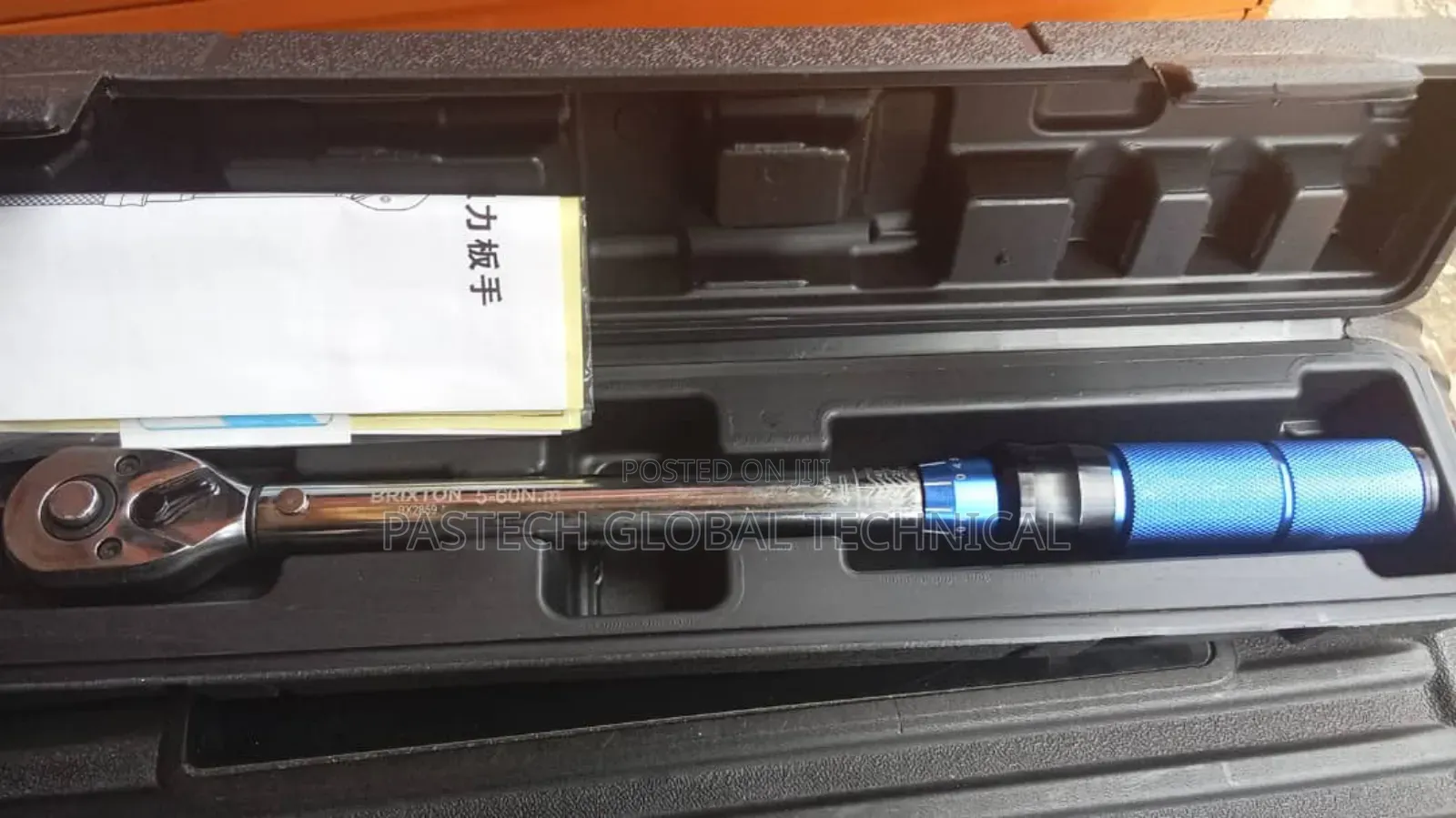 Brixton Preset Torque Wrench 3/8" 5-60
