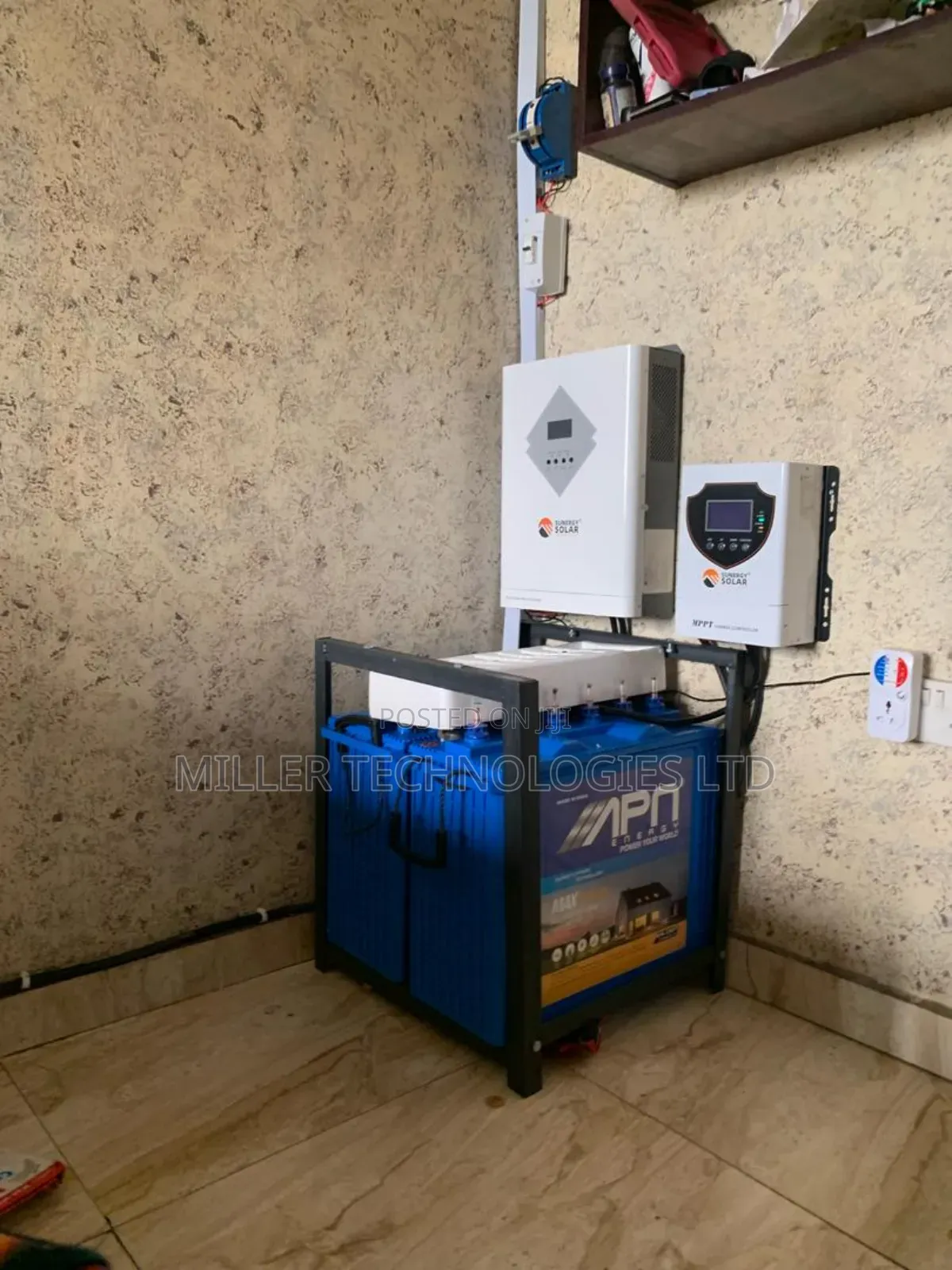 6 Panels 3.5kva Sunergy Inverter Installation at Festack