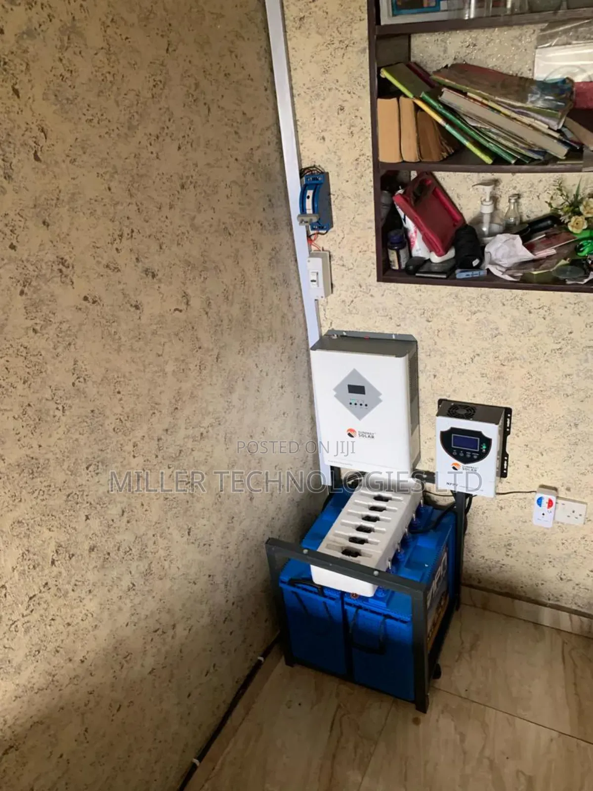 6 Panels 3.5kva Sunergy Inverter Installation at Festack