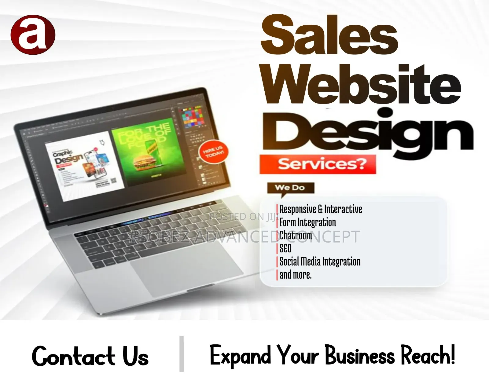 Sales Agency Website Design