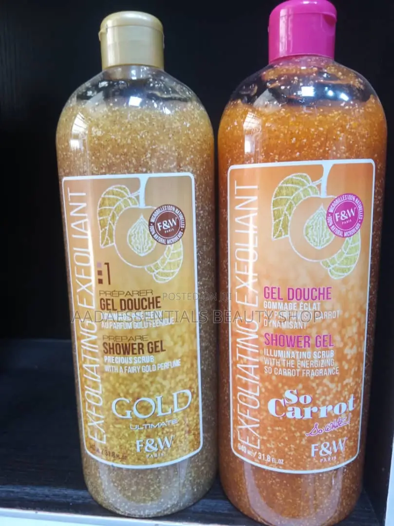 Fair White So Carrot Exfoliating Shower Gel