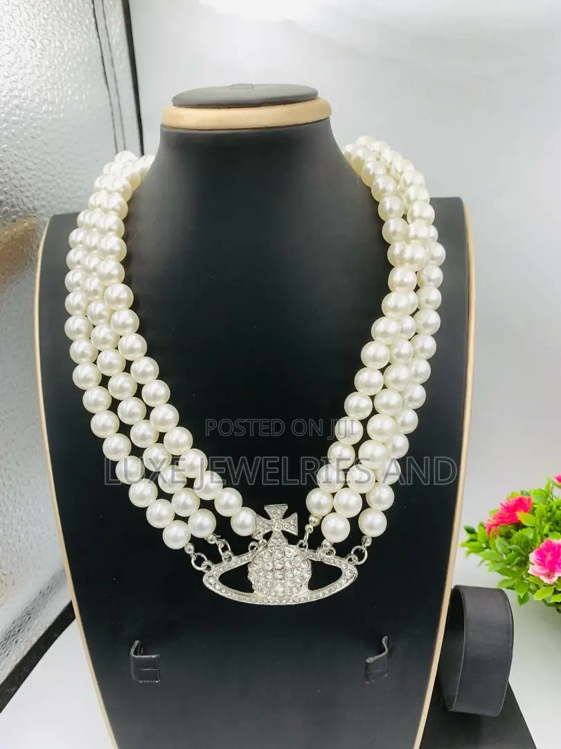 Quality Layered Pearl Beads Necklace