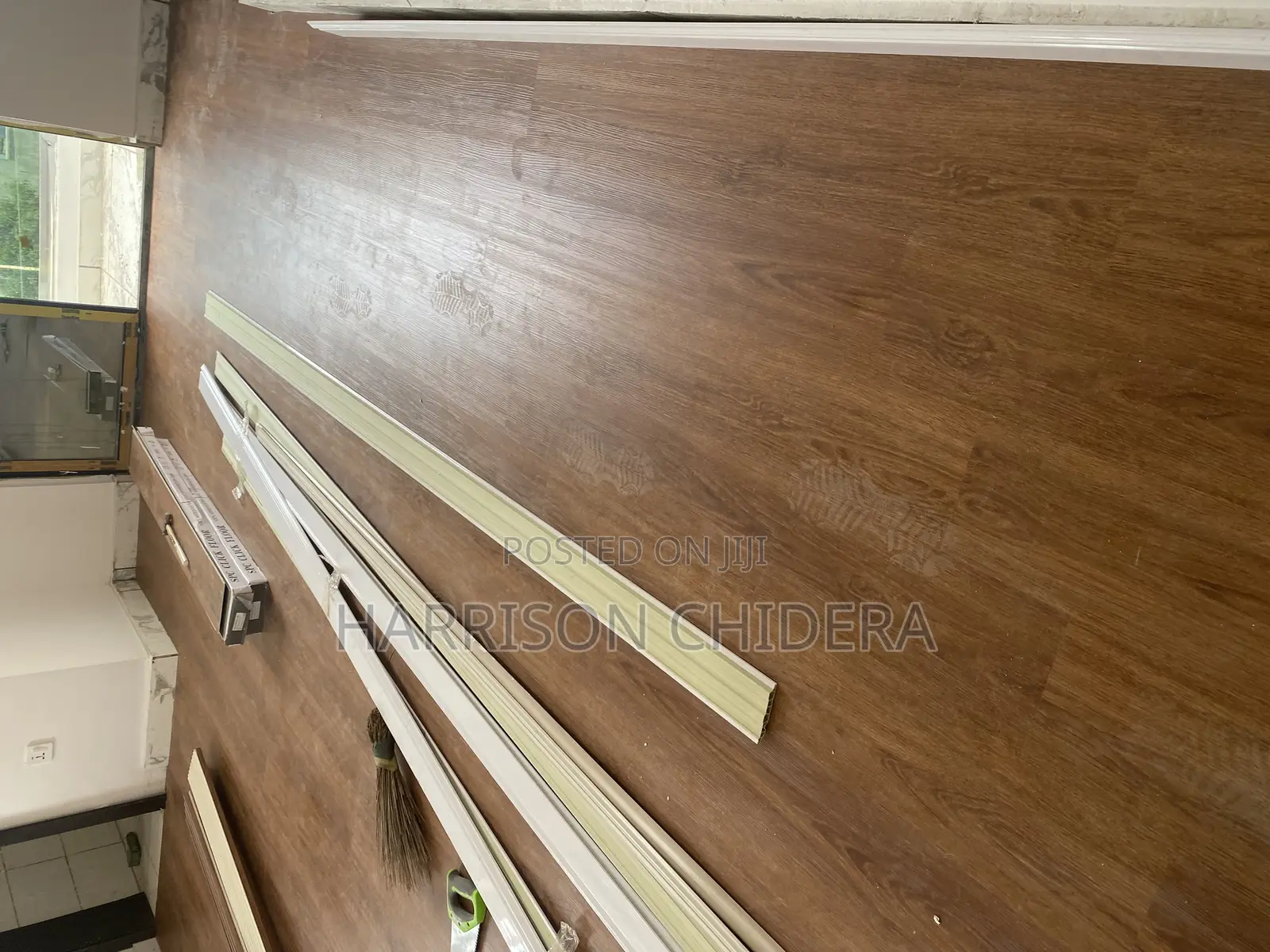 Coffee Brown Luxurious SPC Wooden Floor
