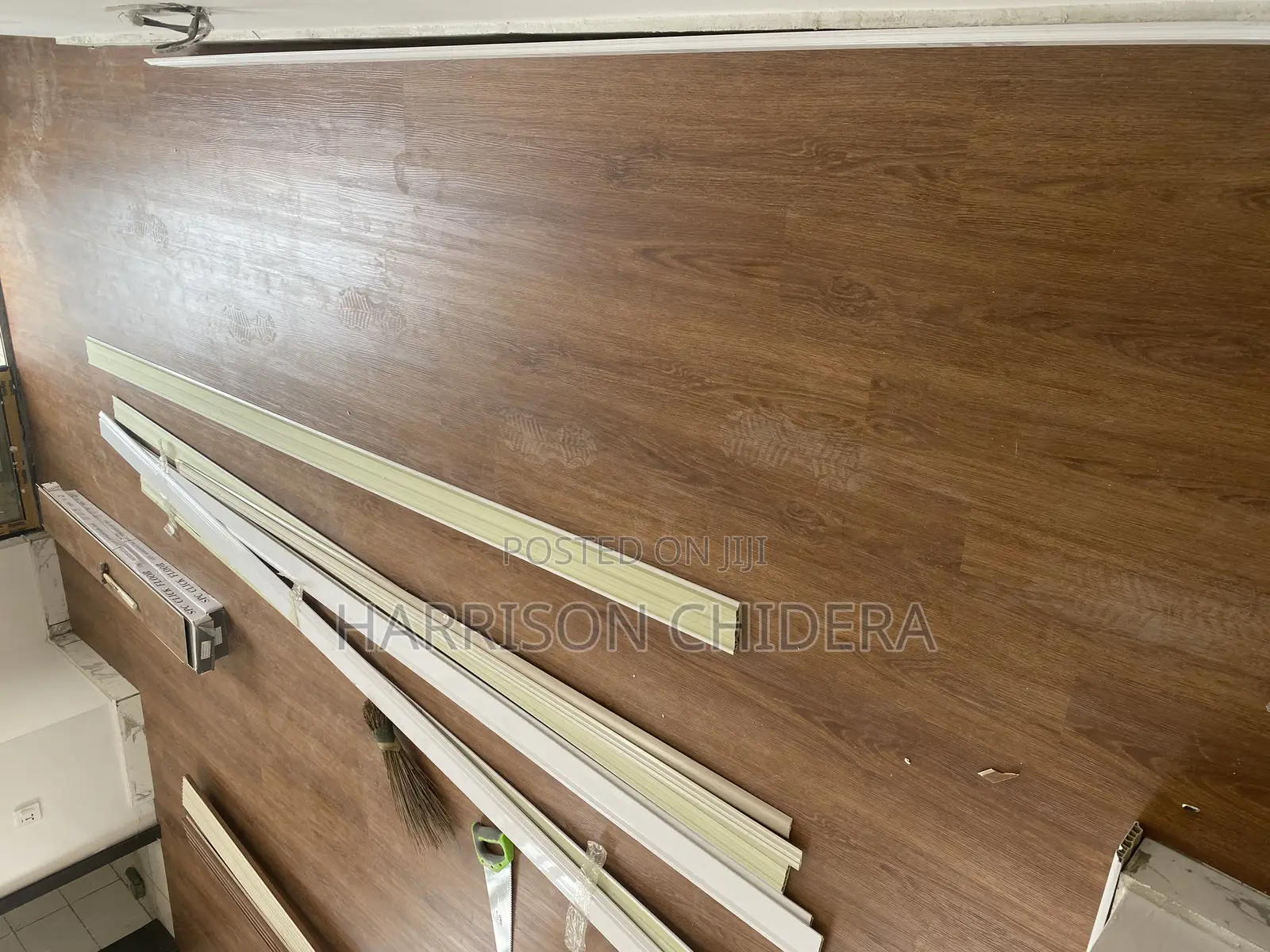 Coffee Brown Luxurious SPC Wooden Floor