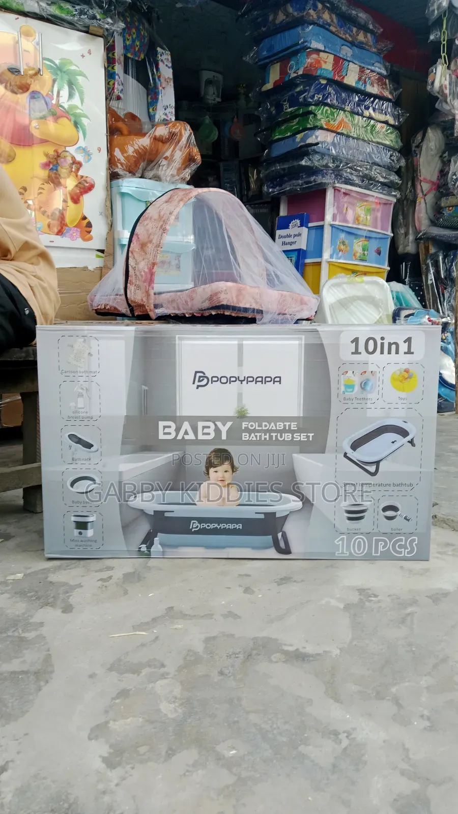 10in1 Foldable Bath Set