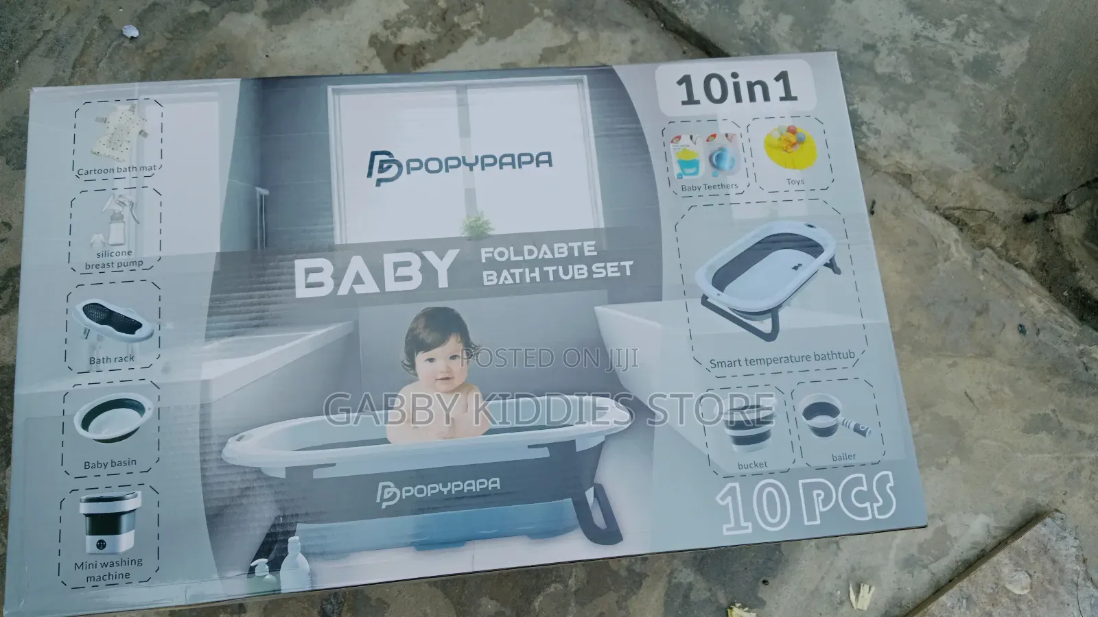10in1 Foldable Bath Set