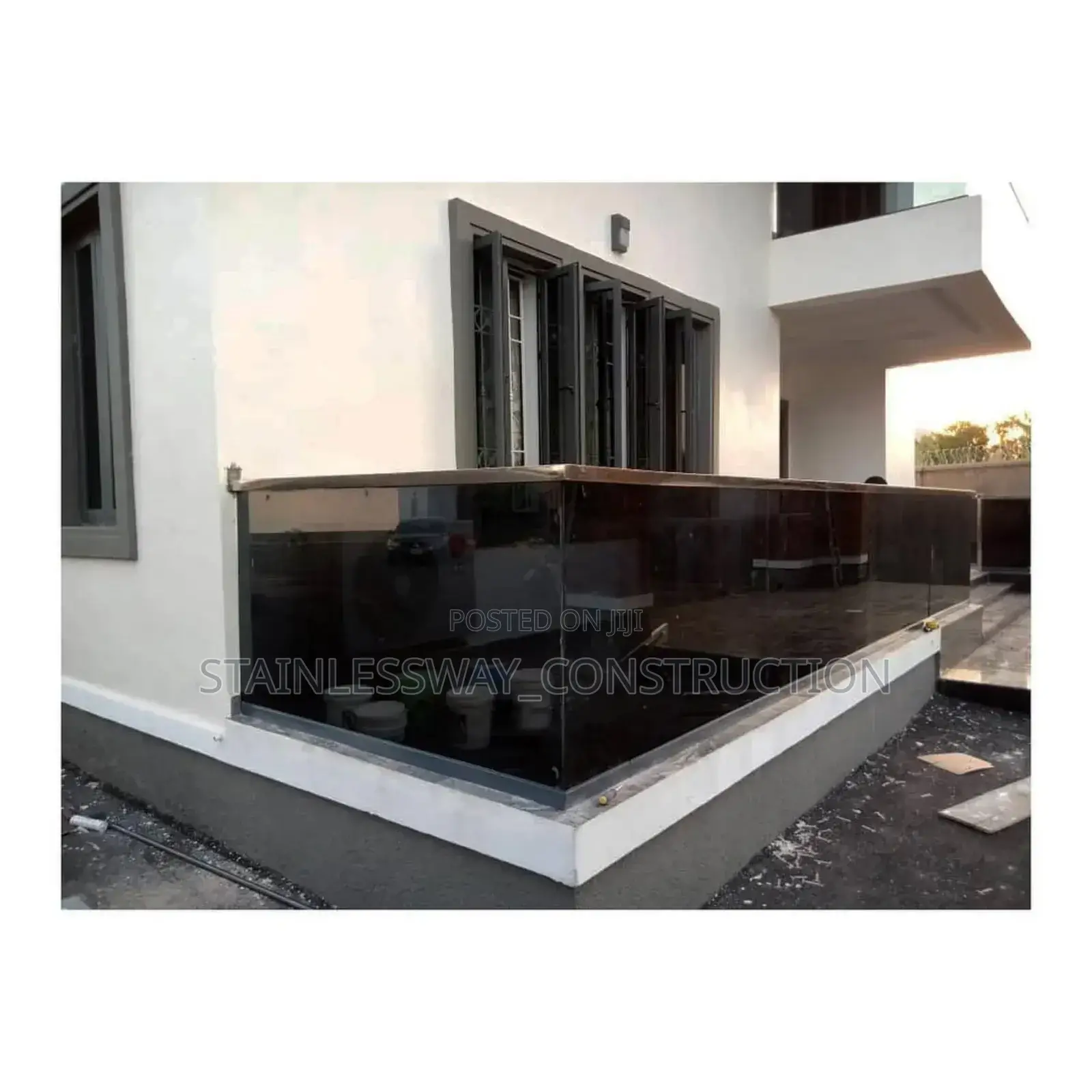Clean Dark Gray Glass Enclosurepro