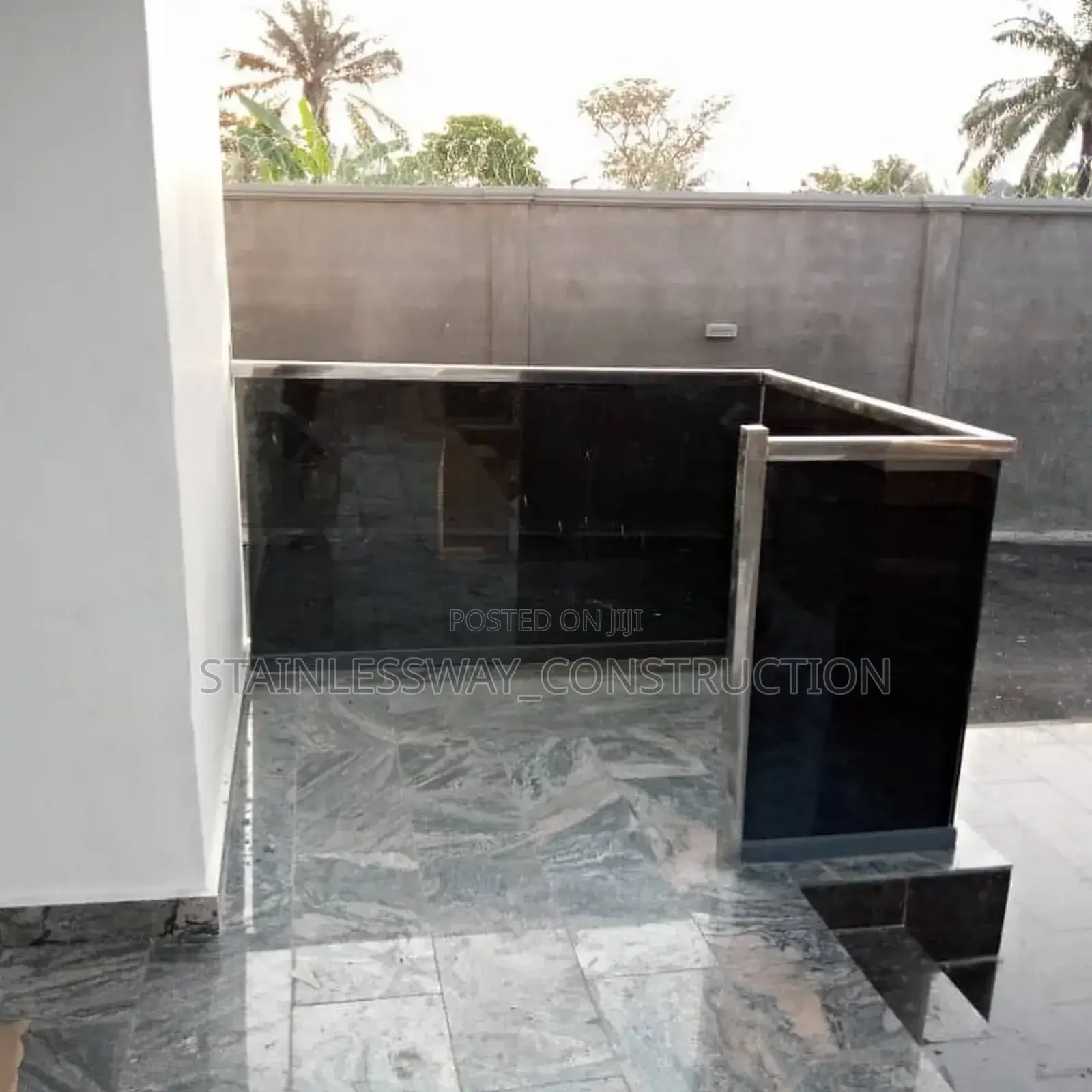 Clean Dark Gray Glass Enclosurepro