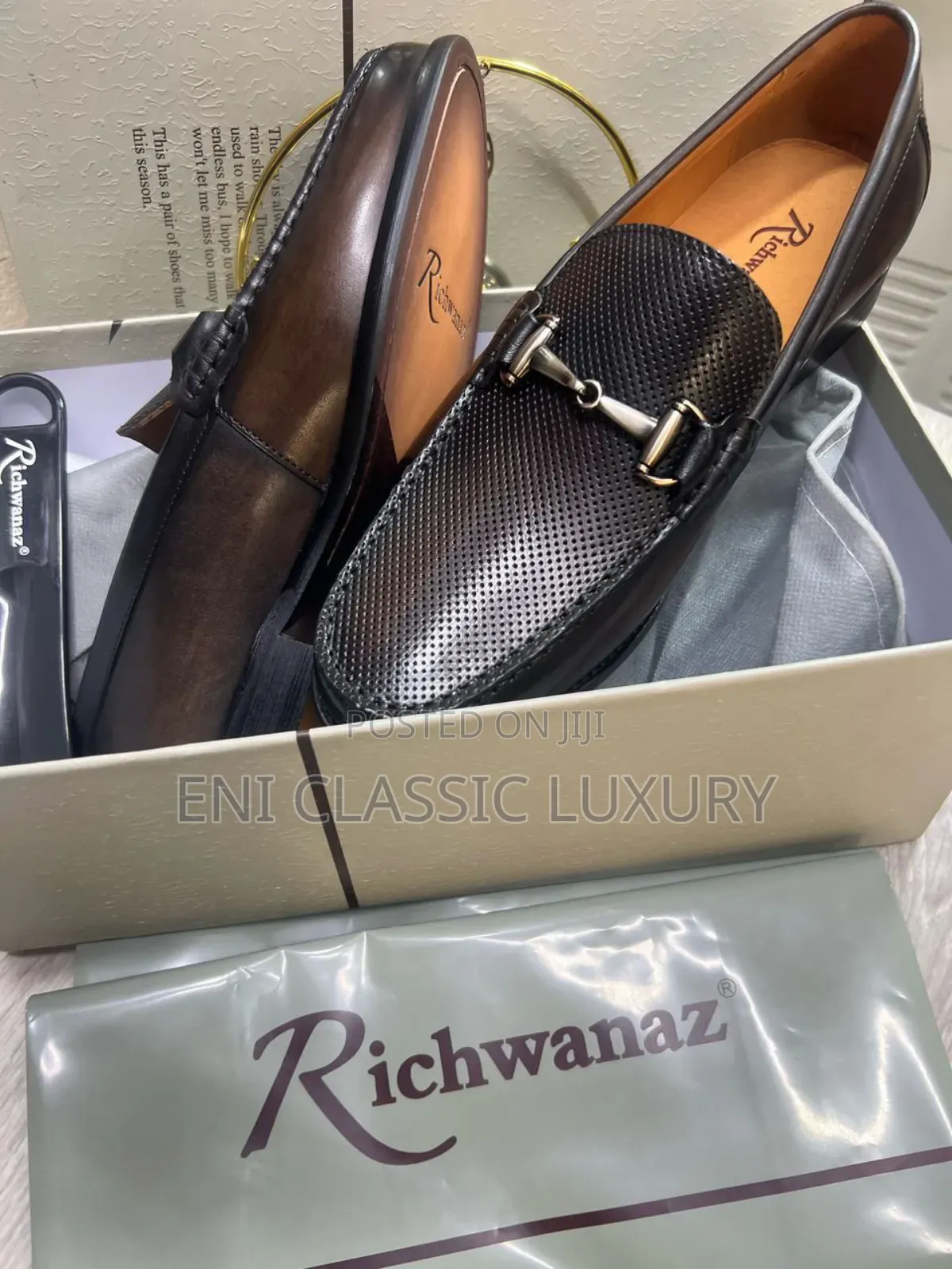 Top Quality Luxury Men's Loafers Shoes Richwanaz Available