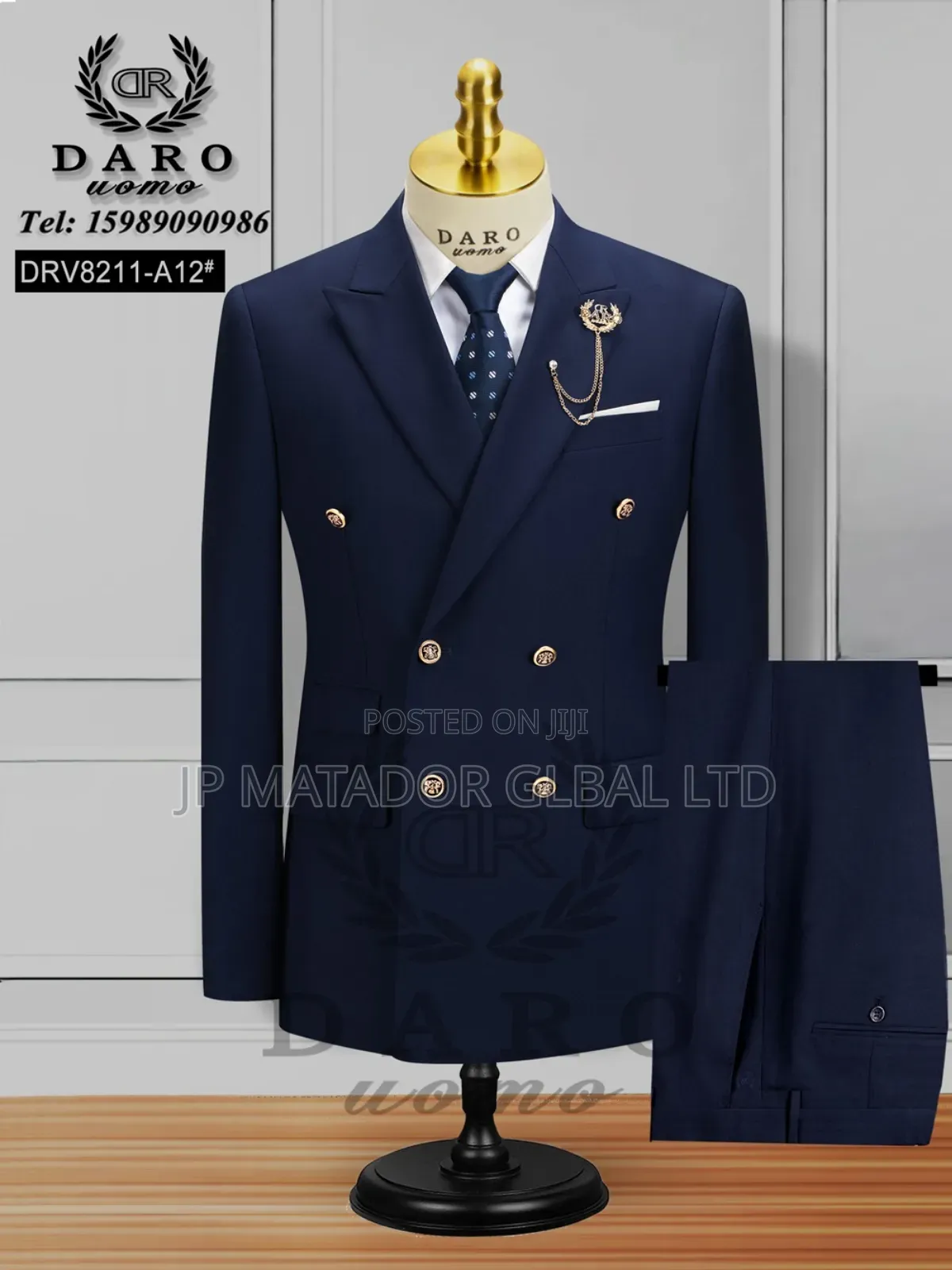 Premium Quality Double Breasted Men's Suits!