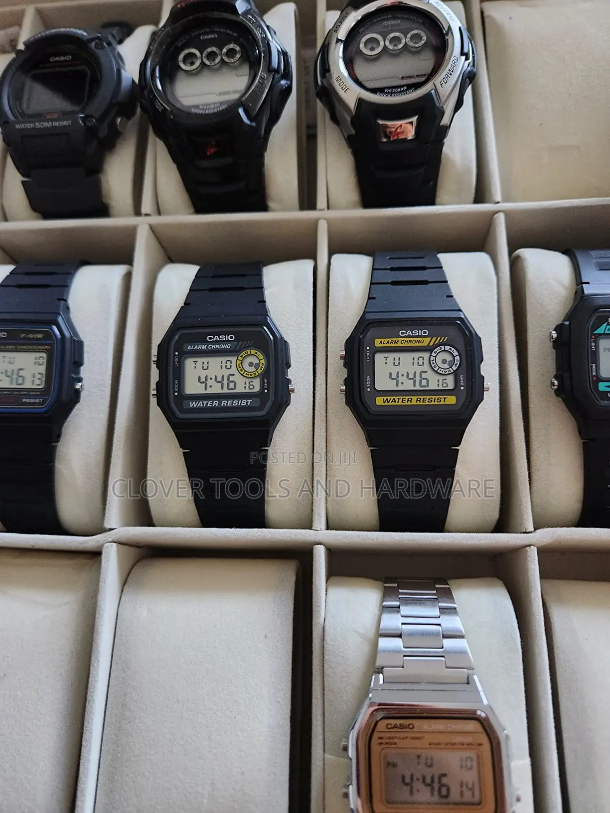 Casio F-94wa-9dg Men's Digital Multi-Function Black Watch