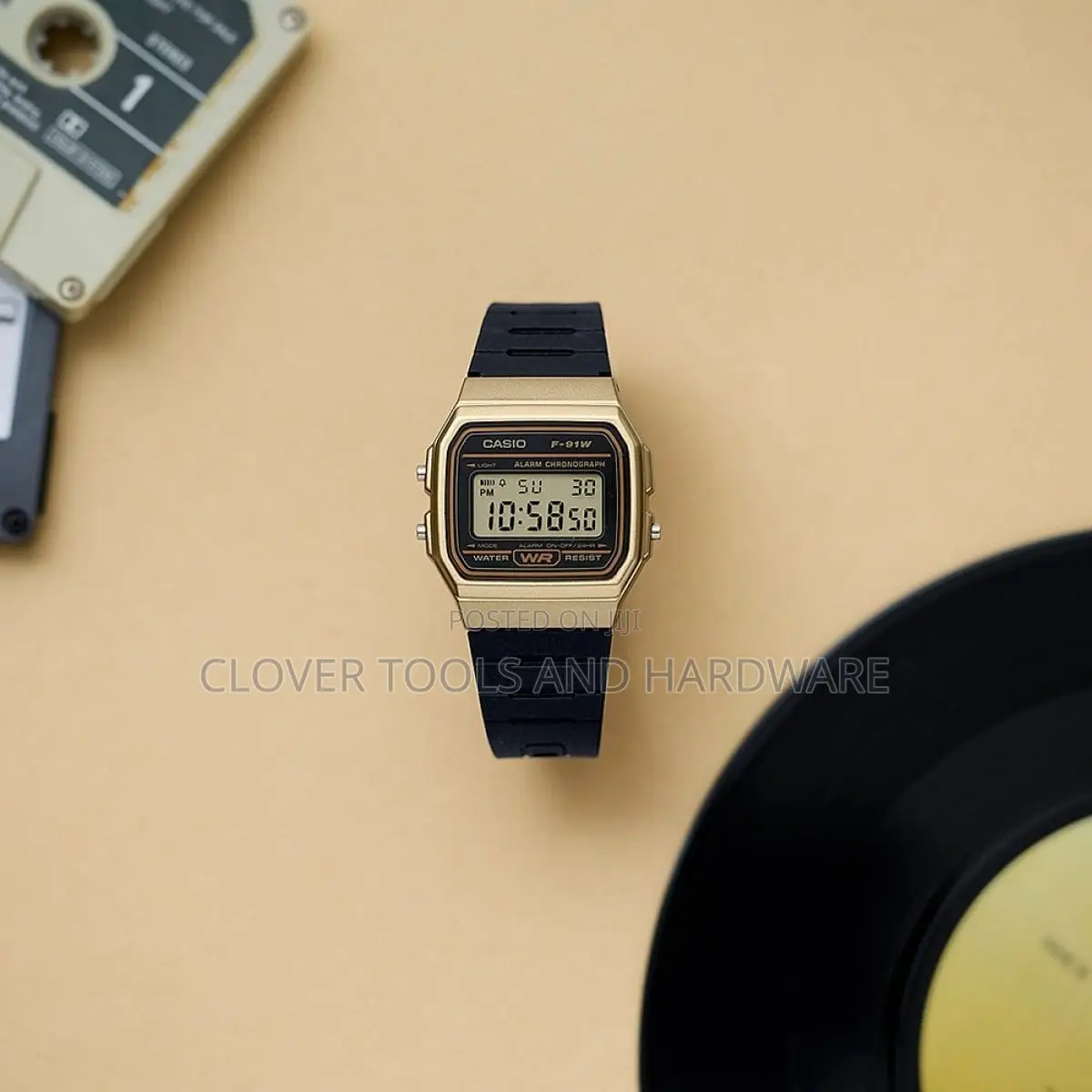 Casio Gold F-91wm-9adf Unisex Fashion Watches