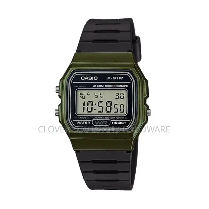 Casio Digital F-91wm-3adf Unisex Fashion Watches
