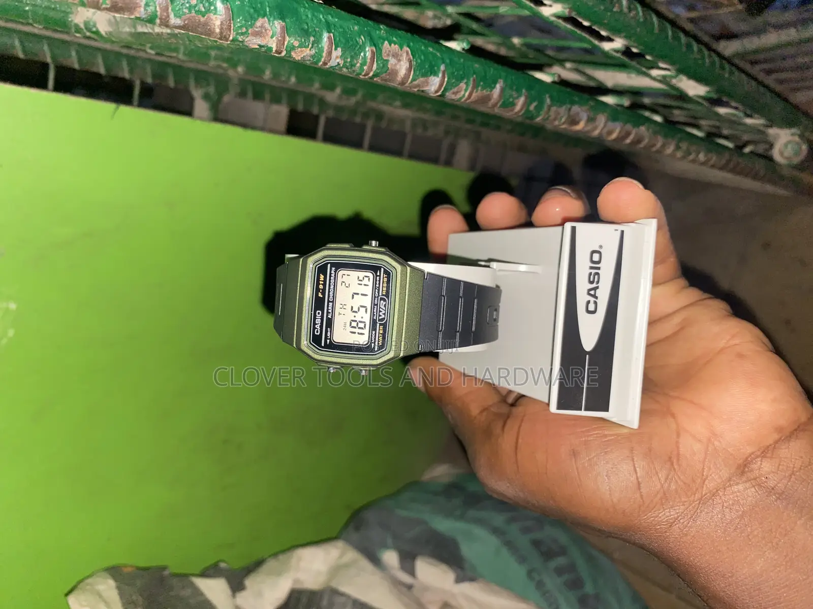 Casio Digital F-91wm-3adf Unisex Fashion Watches