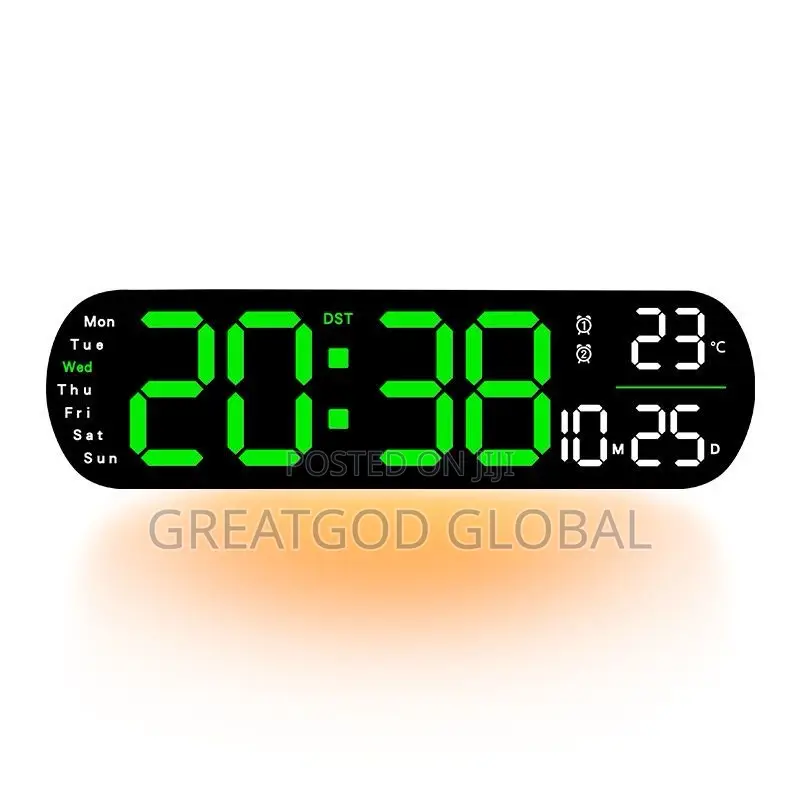 Led Display Ambience Wall Clocks*