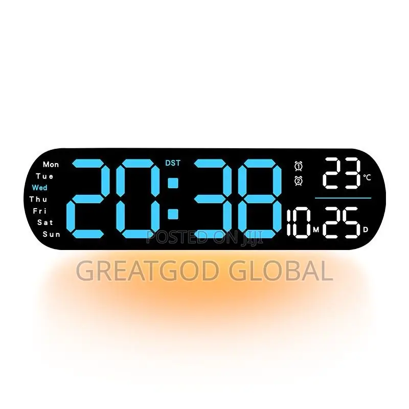 Led Display Ambience Wall Clocks*