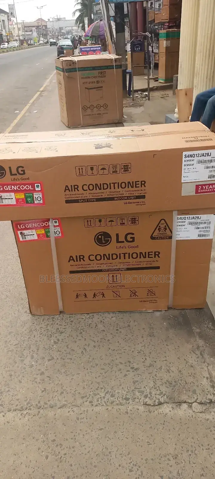 Lg Gen Cool Ac Cooper Condenser With Installation Kits