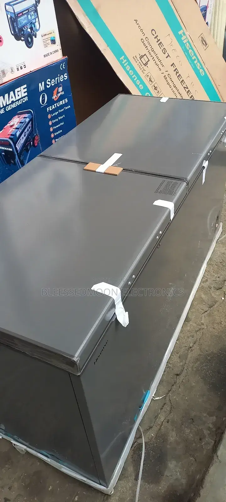 Hisense Expert Inverter Chest Freezer With Fast Frozen Condenser
