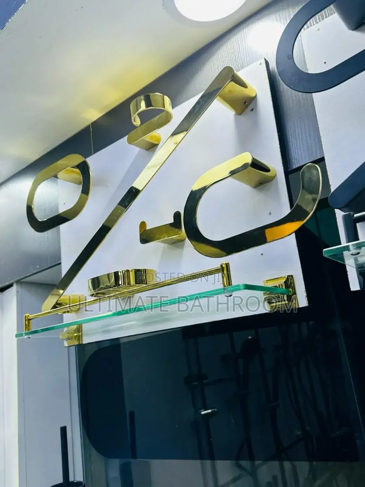 Shinning Gold Quality Bathroom Accessories