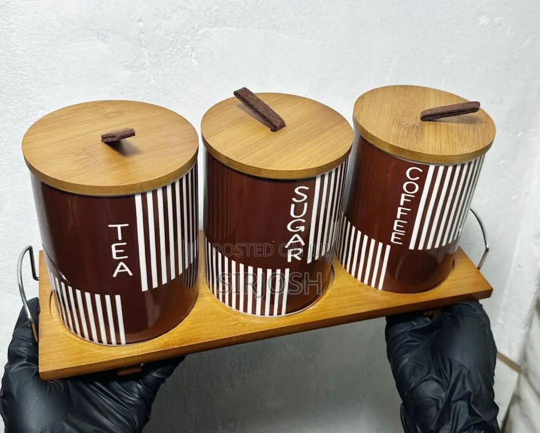 Ceramic Canister Sets of 3