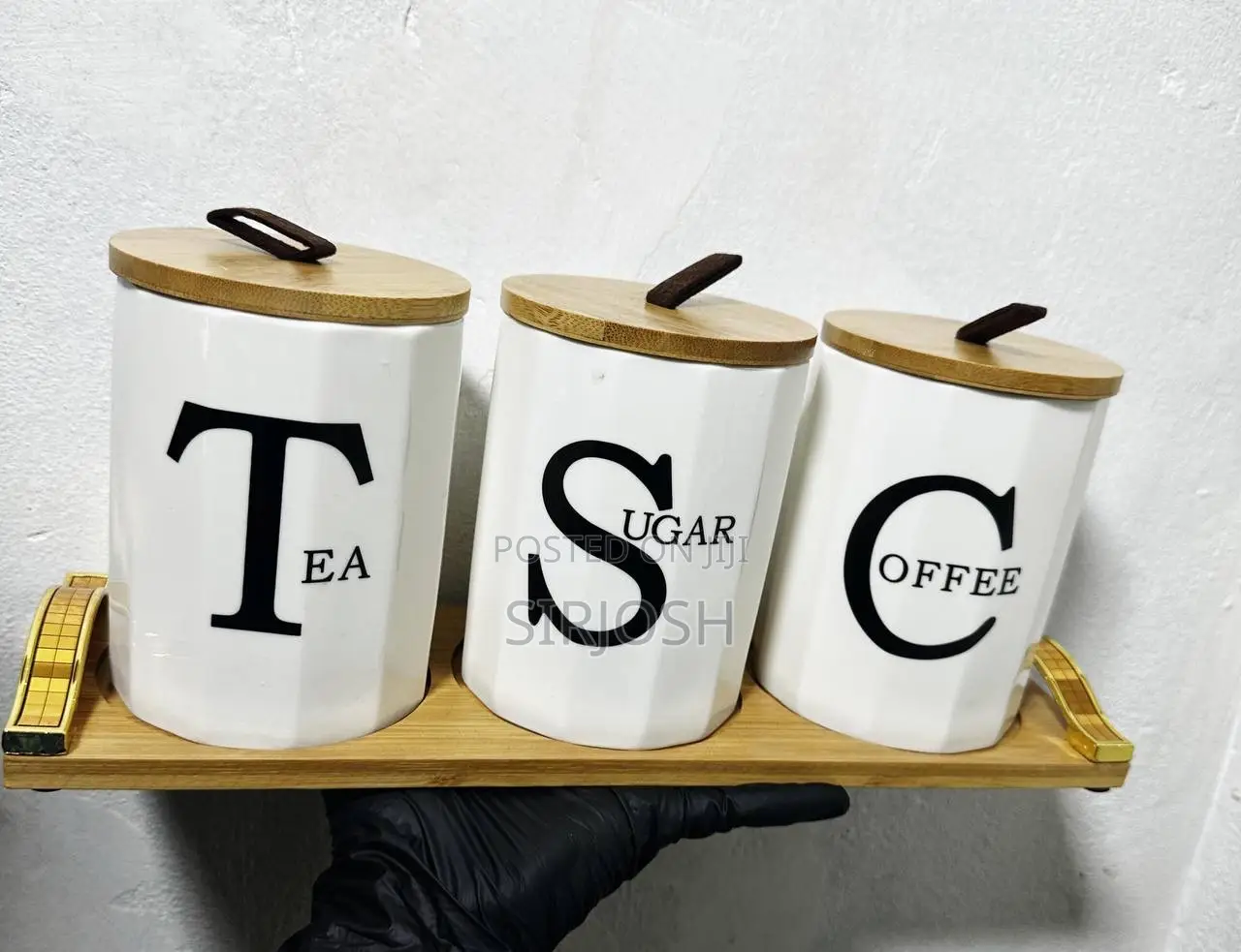 Ceramic Canister Sets of 3