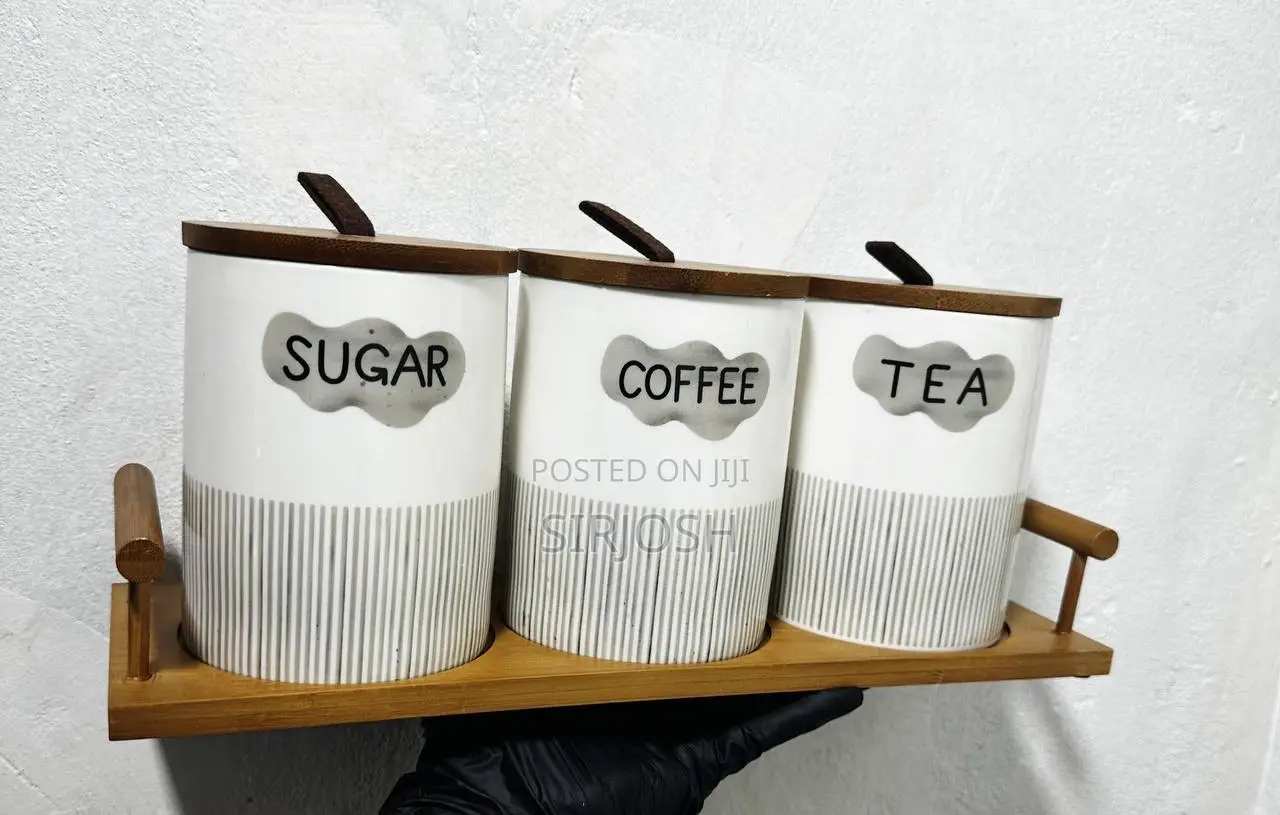 Ceramic Canister Sets of 3