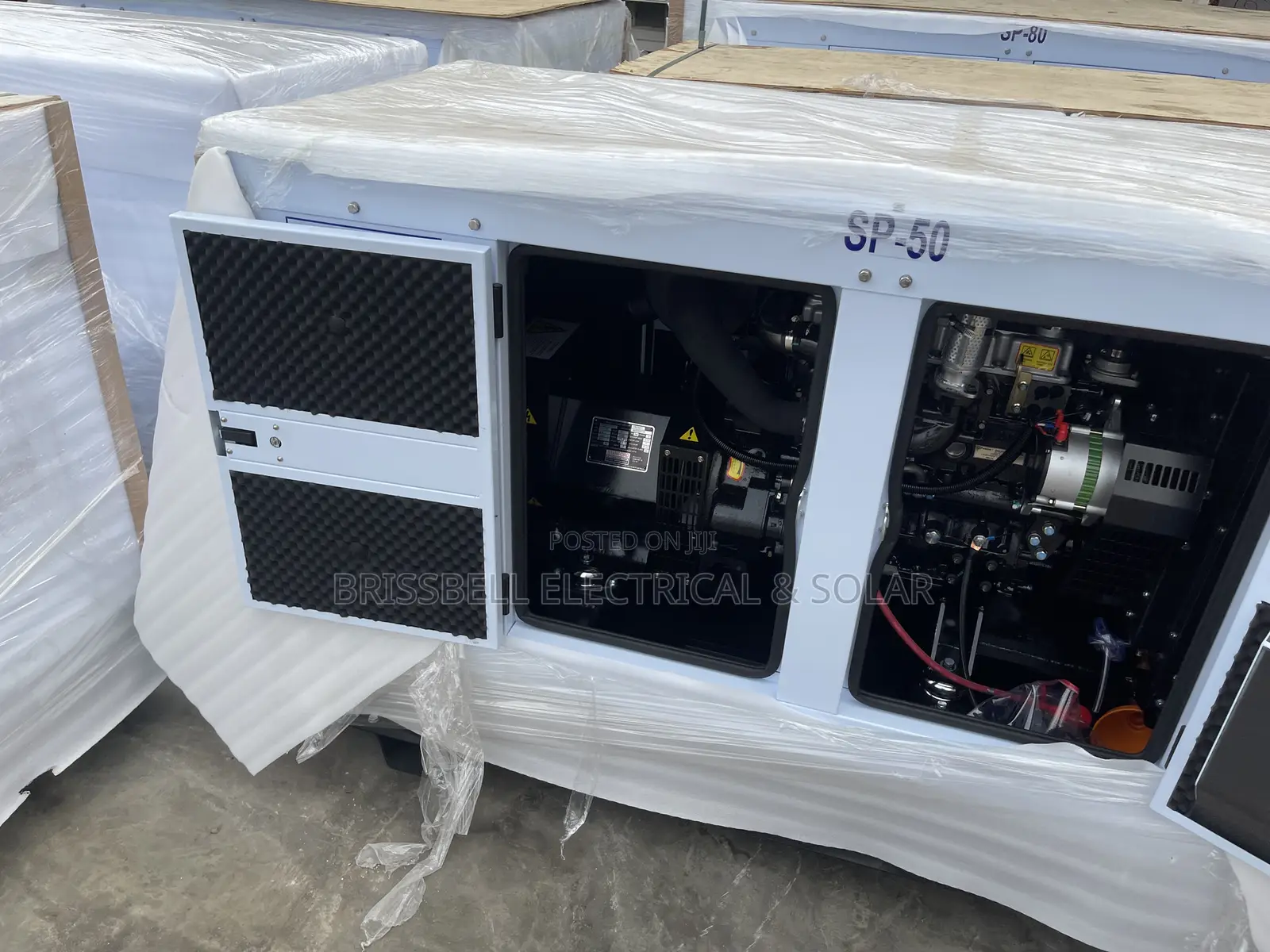 Durable England Perkins Soundproof Diesel Generator 50kva