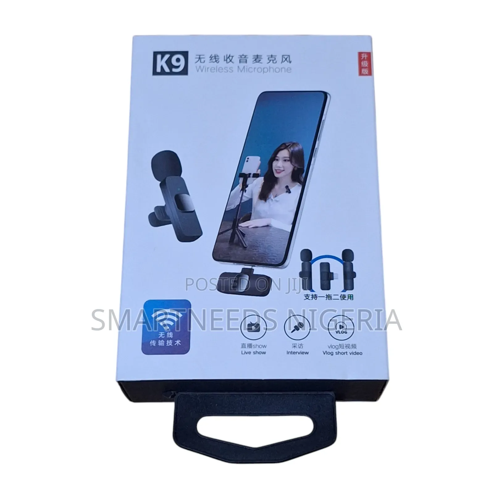 2-in-1 Wireless Lapel Microphone