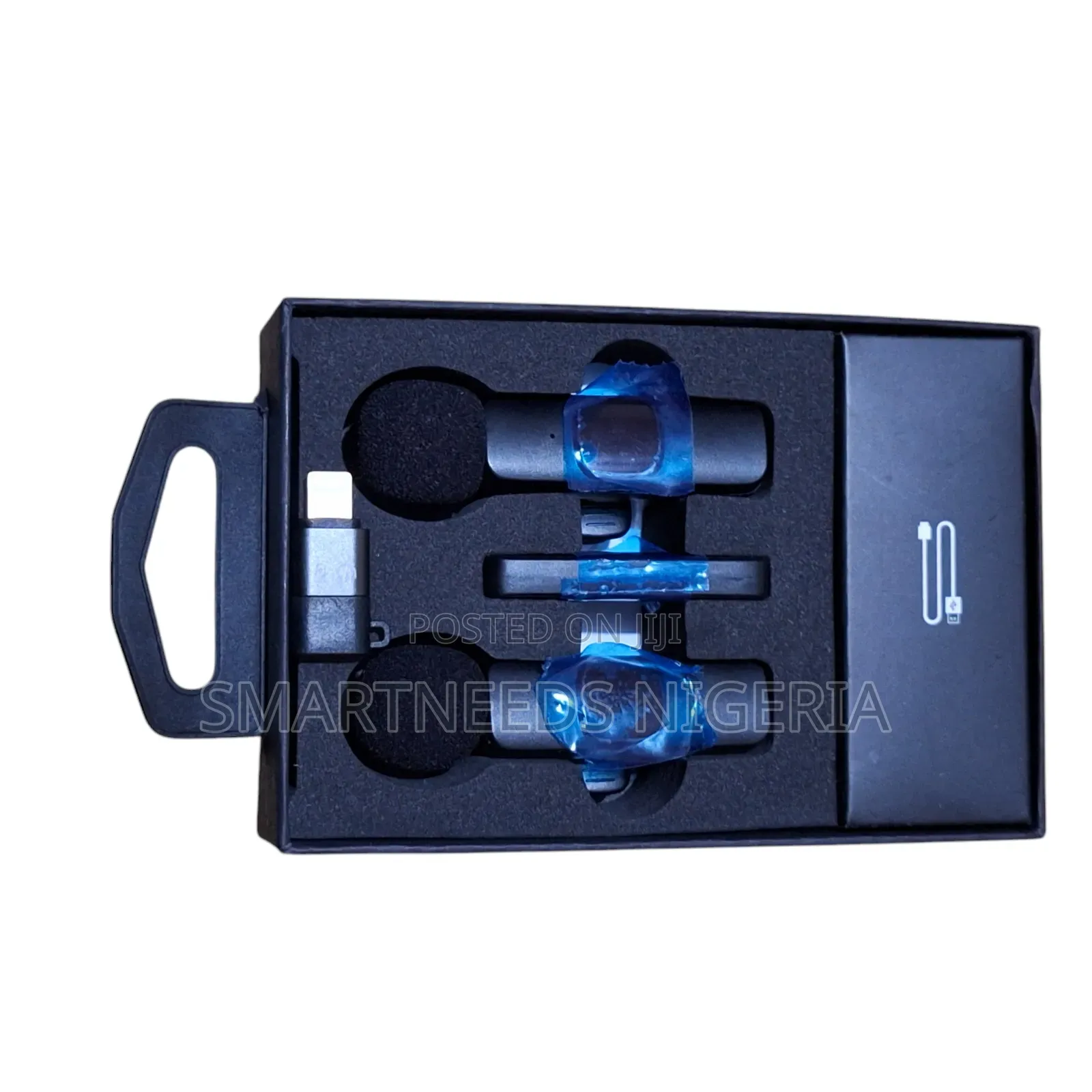 2-in-1 Wireless Lapel Microphone