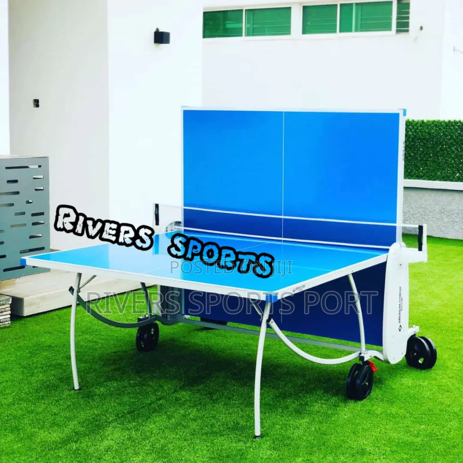 American Fitness Pro S8020 Outdoor Table Tennis Board