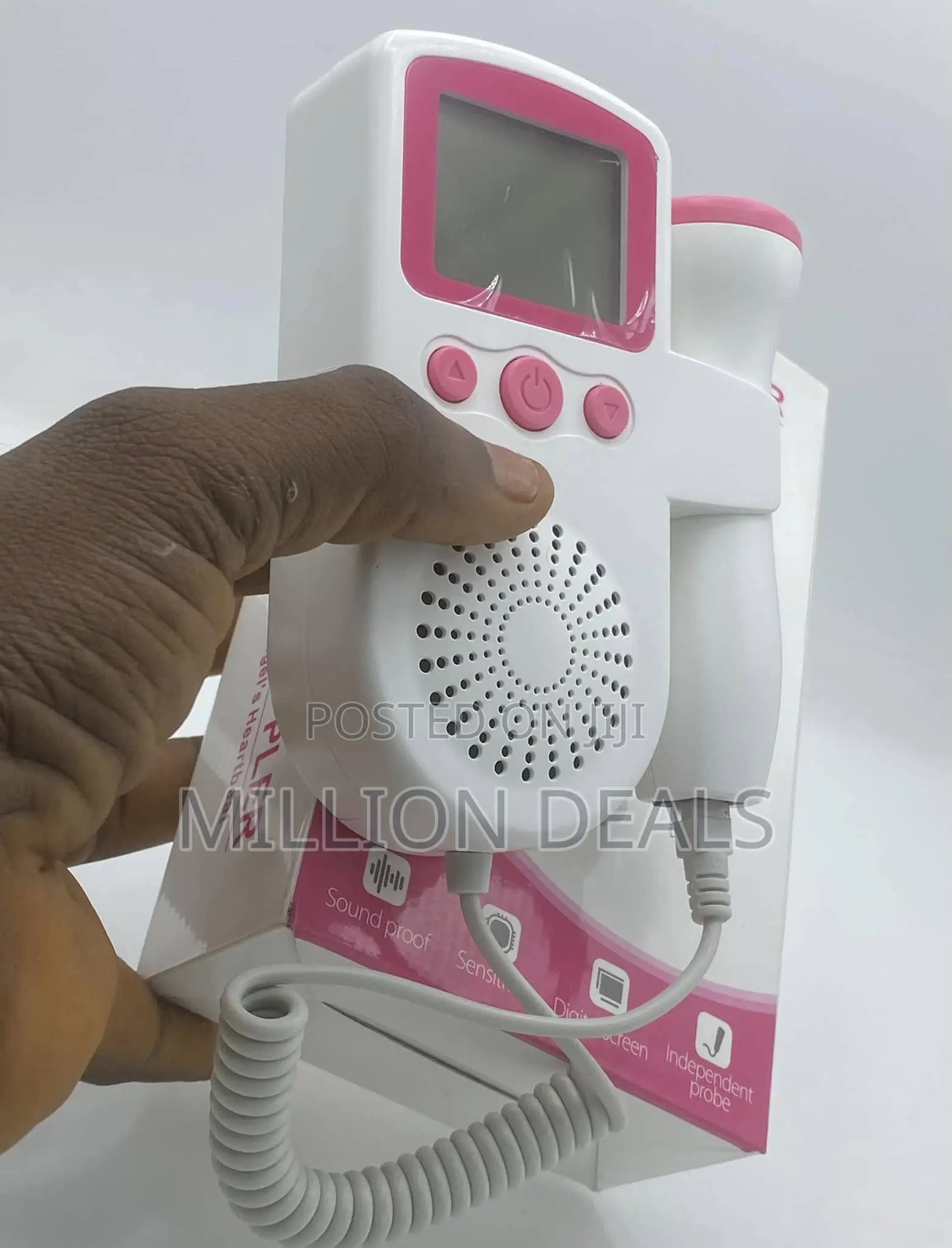 Doppler Fetal Rate Monitor Home for Baby Pregnant Mothers