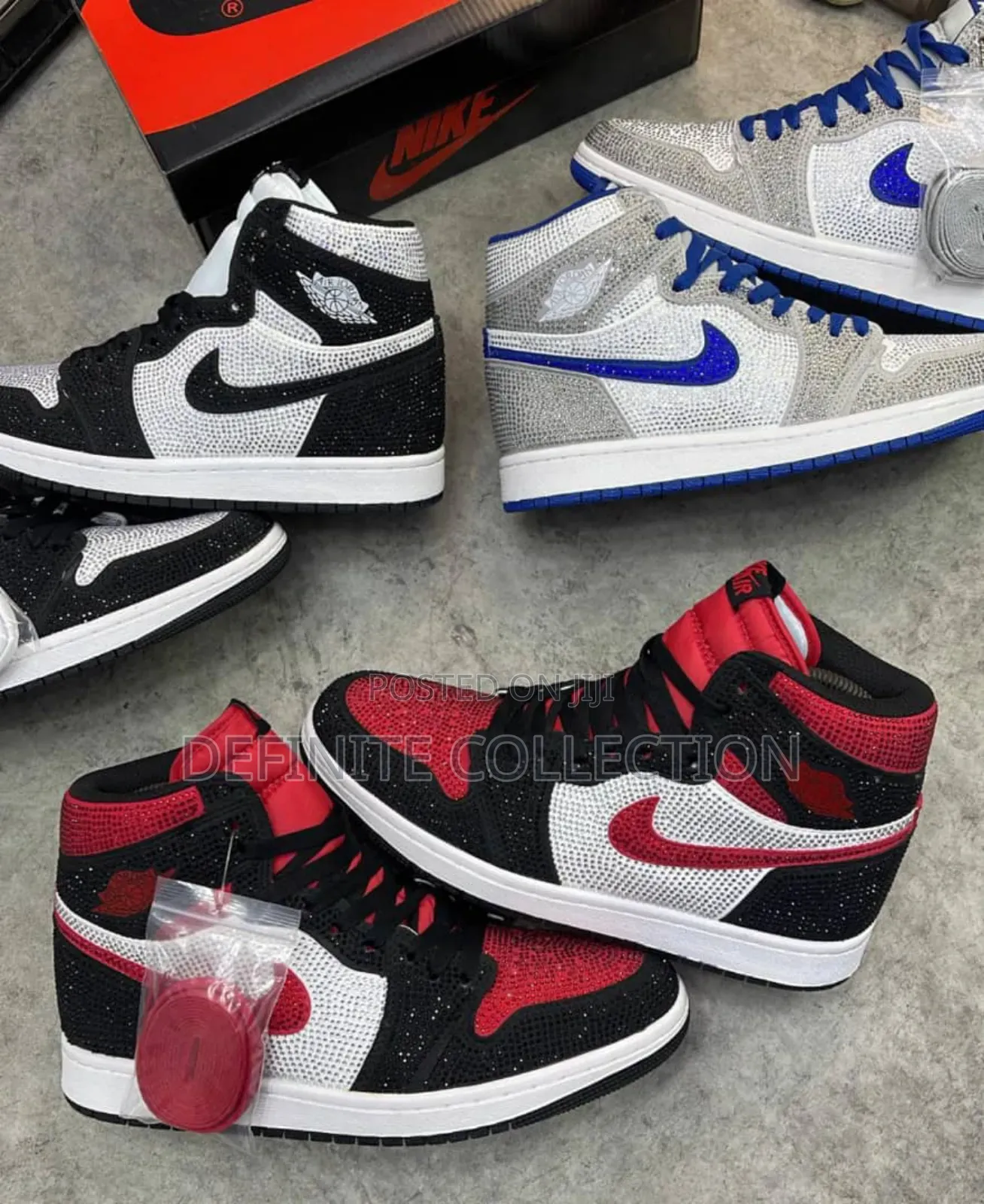 Nike Crystal High Top Sneakers