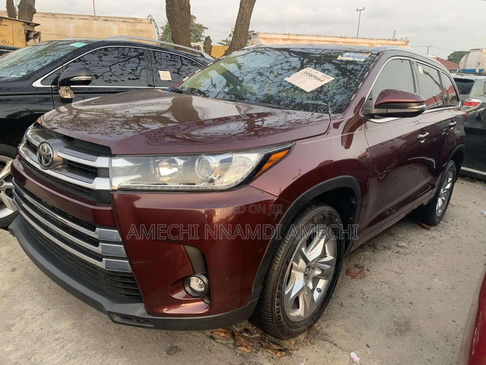 Toyota Highlander Limited 2019 Red