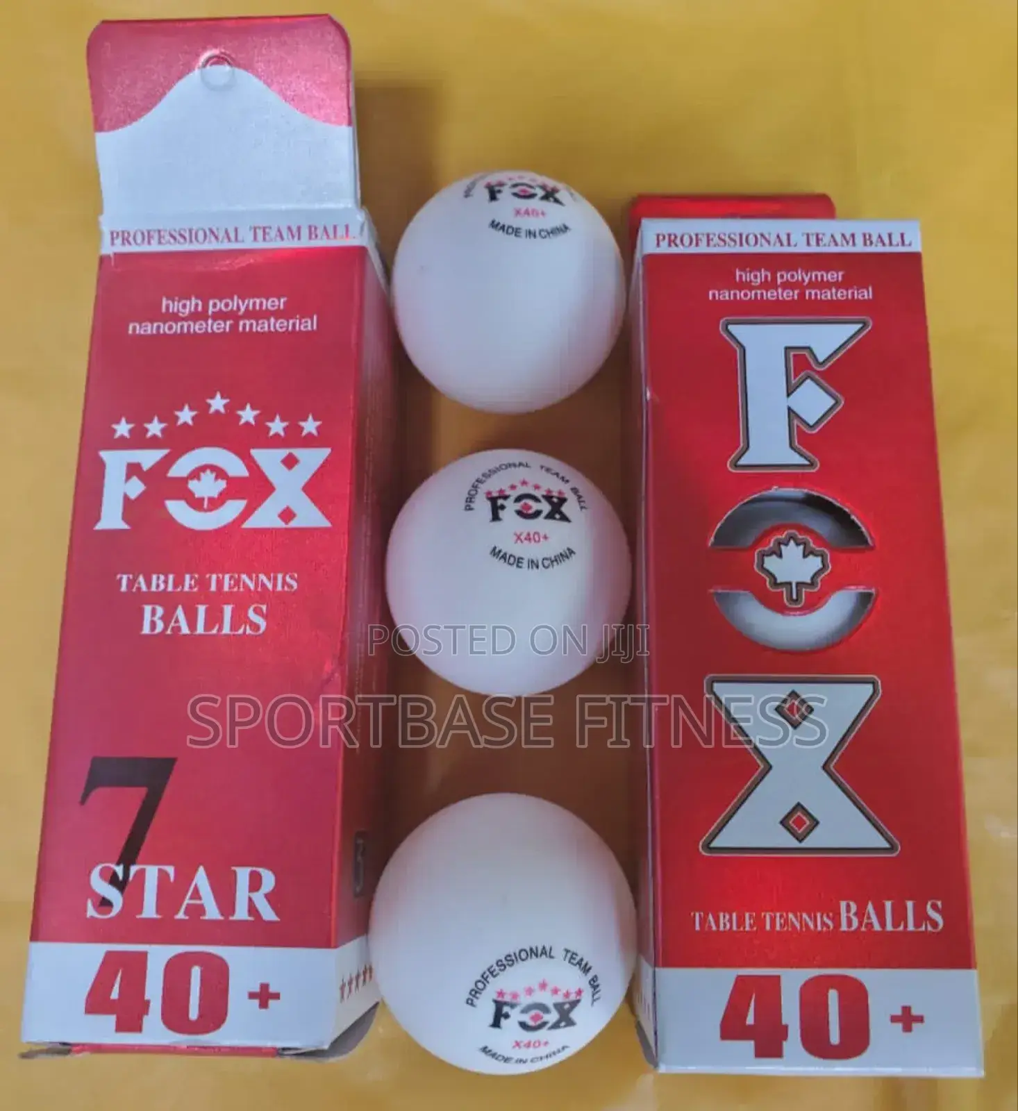 7-Star Fox Table Tennis Ball