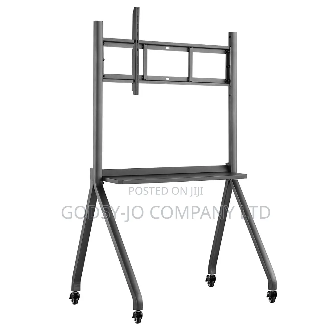 TV Trolley Stand 55–110 Inch,Mobile Stand for Interactive Smart Panel