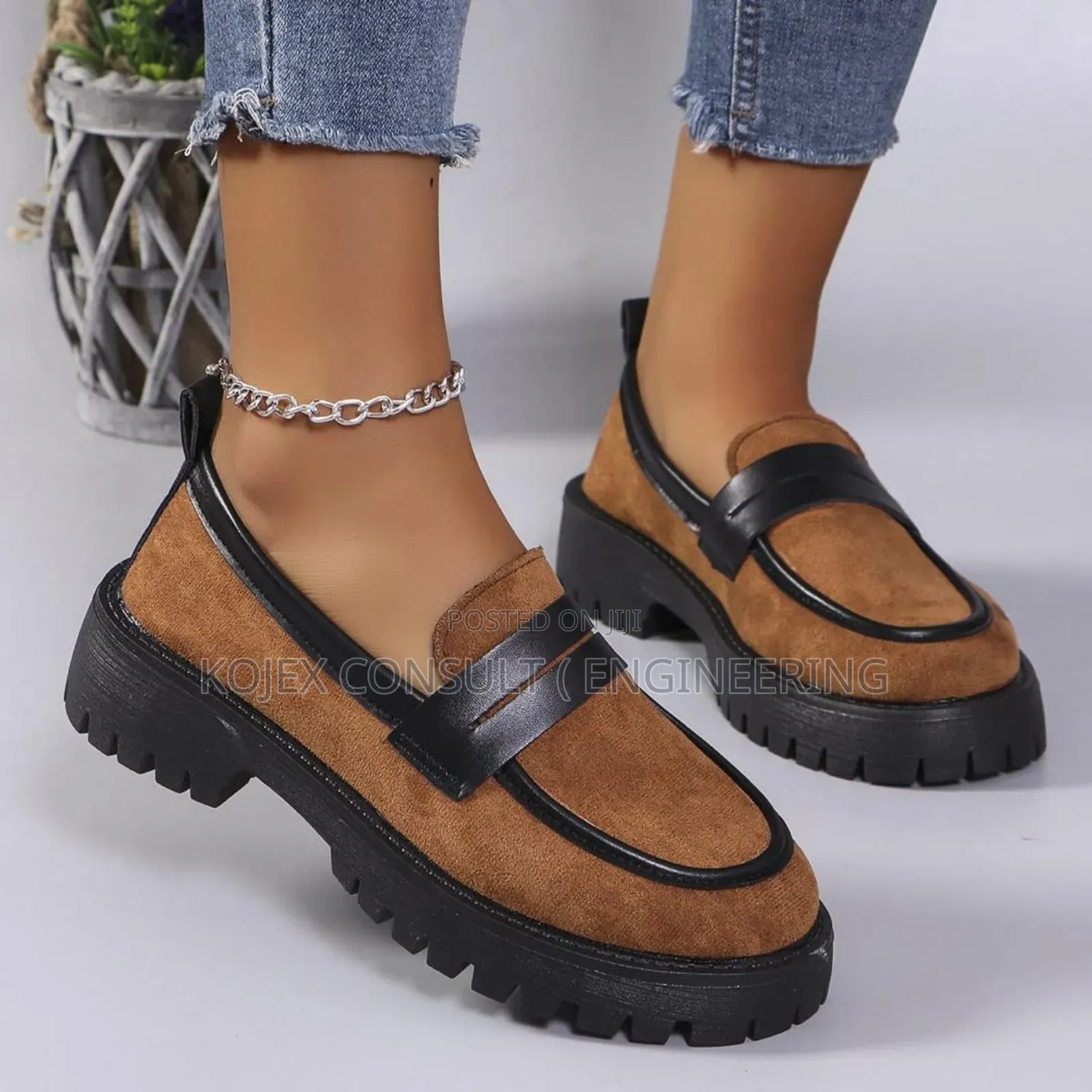 Animal Skin Female Loafers