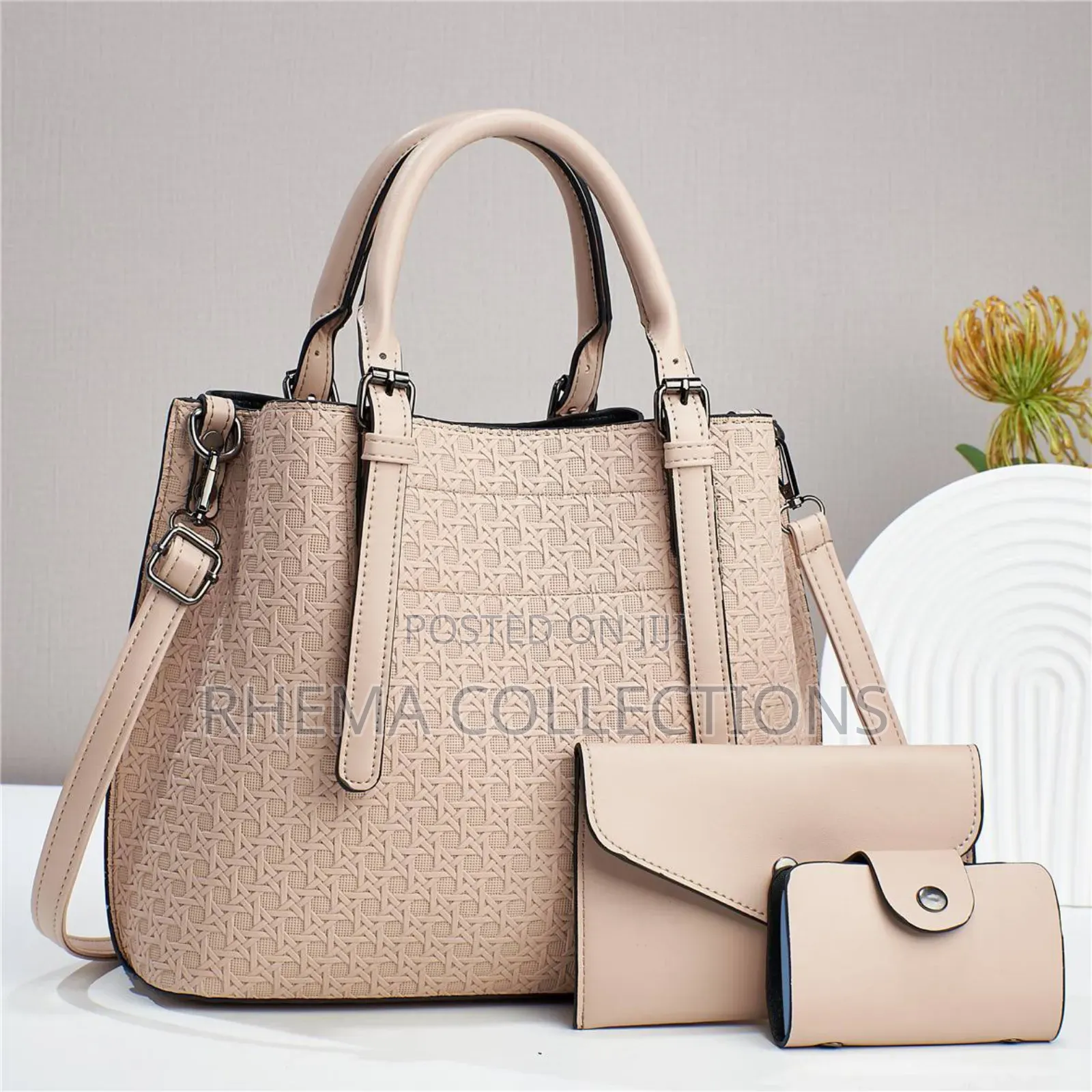 3in1 Quality Leather Bag