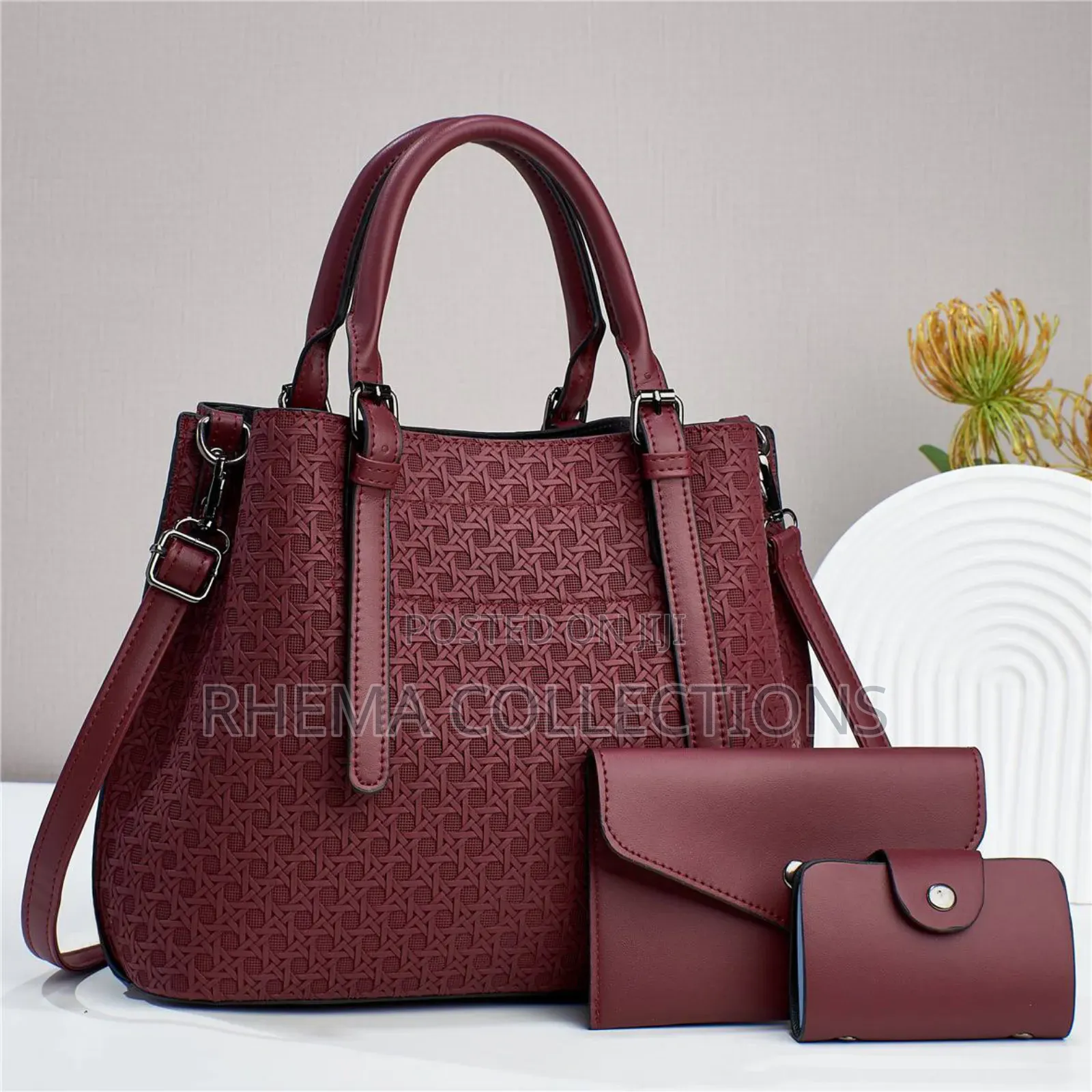 3in1 Quality Leather Bag