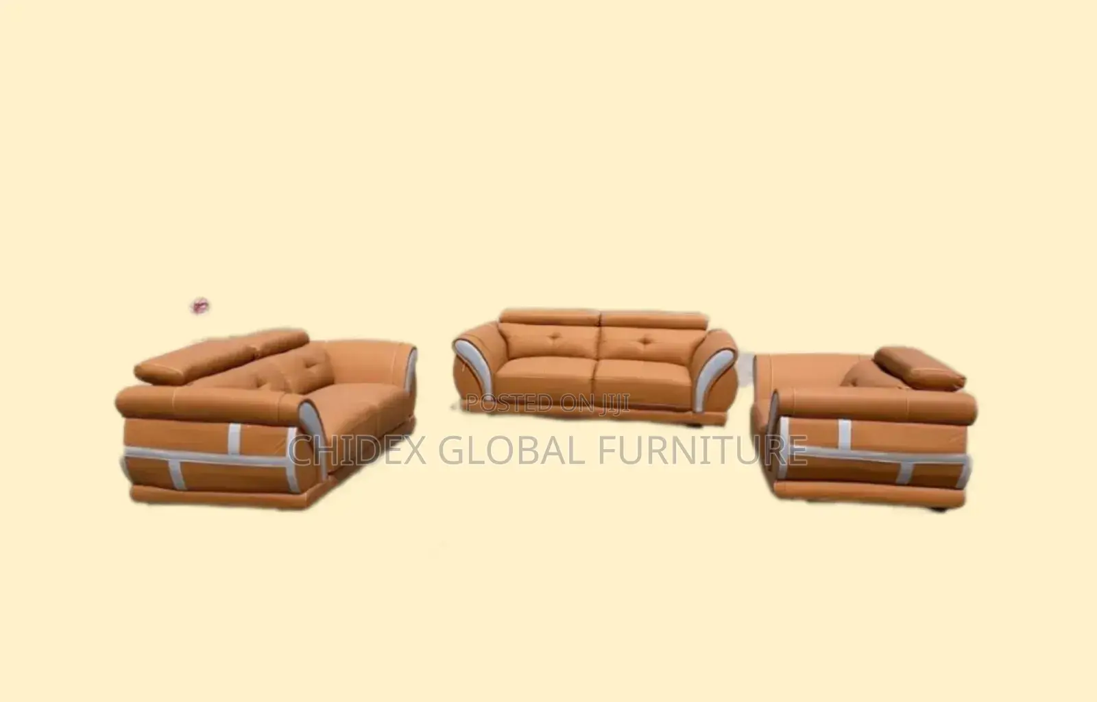 Simple Set of Sofa Chairs
