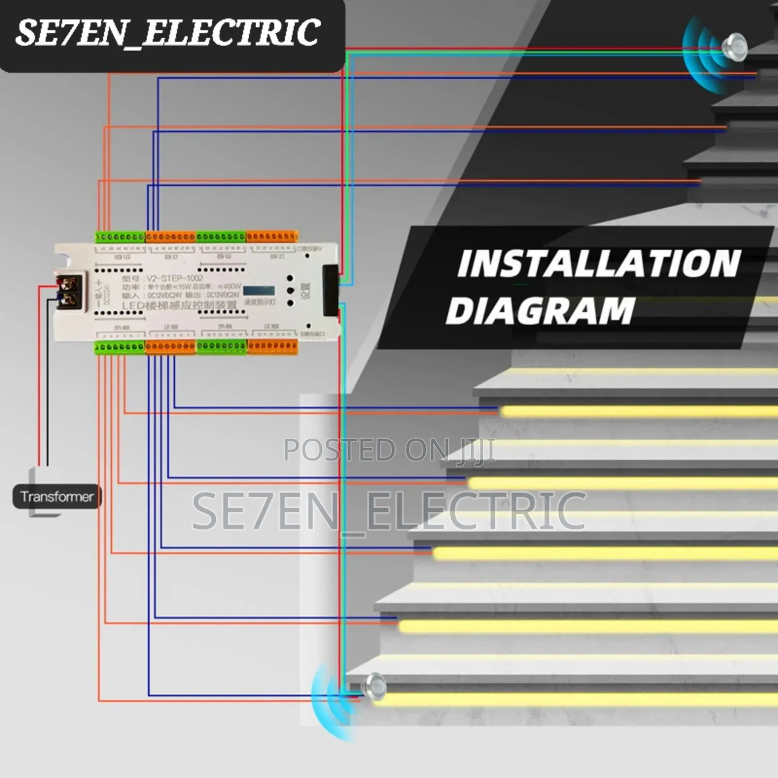 Smart Staircase Intelligent Light Controller