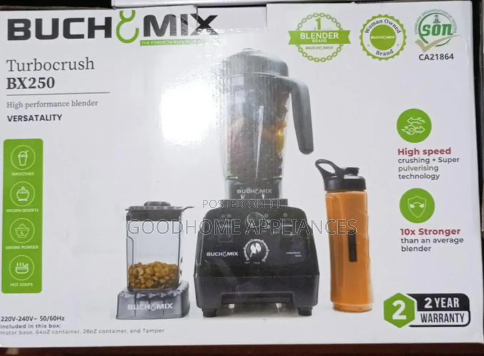 Buchymix Turbocrush Bx250 High-Performance Blender