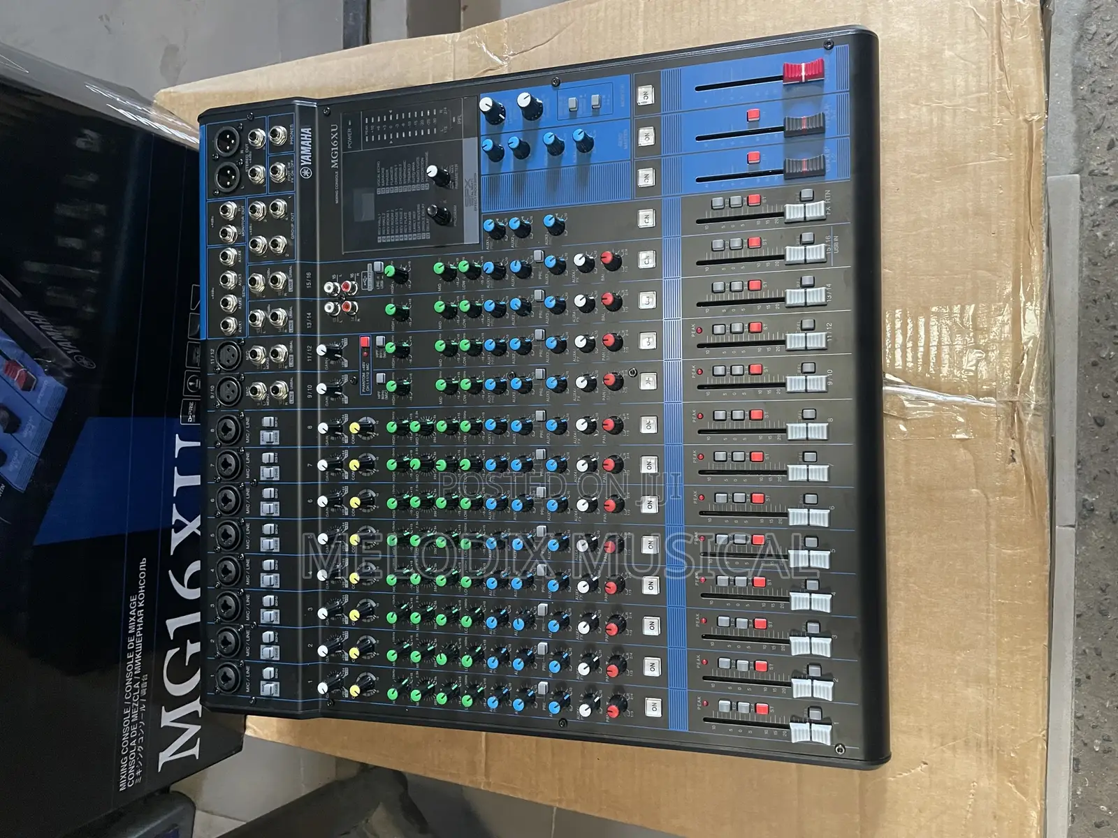 Yamaha Mg16xu 16-Channel Mixer With Usb and Fx