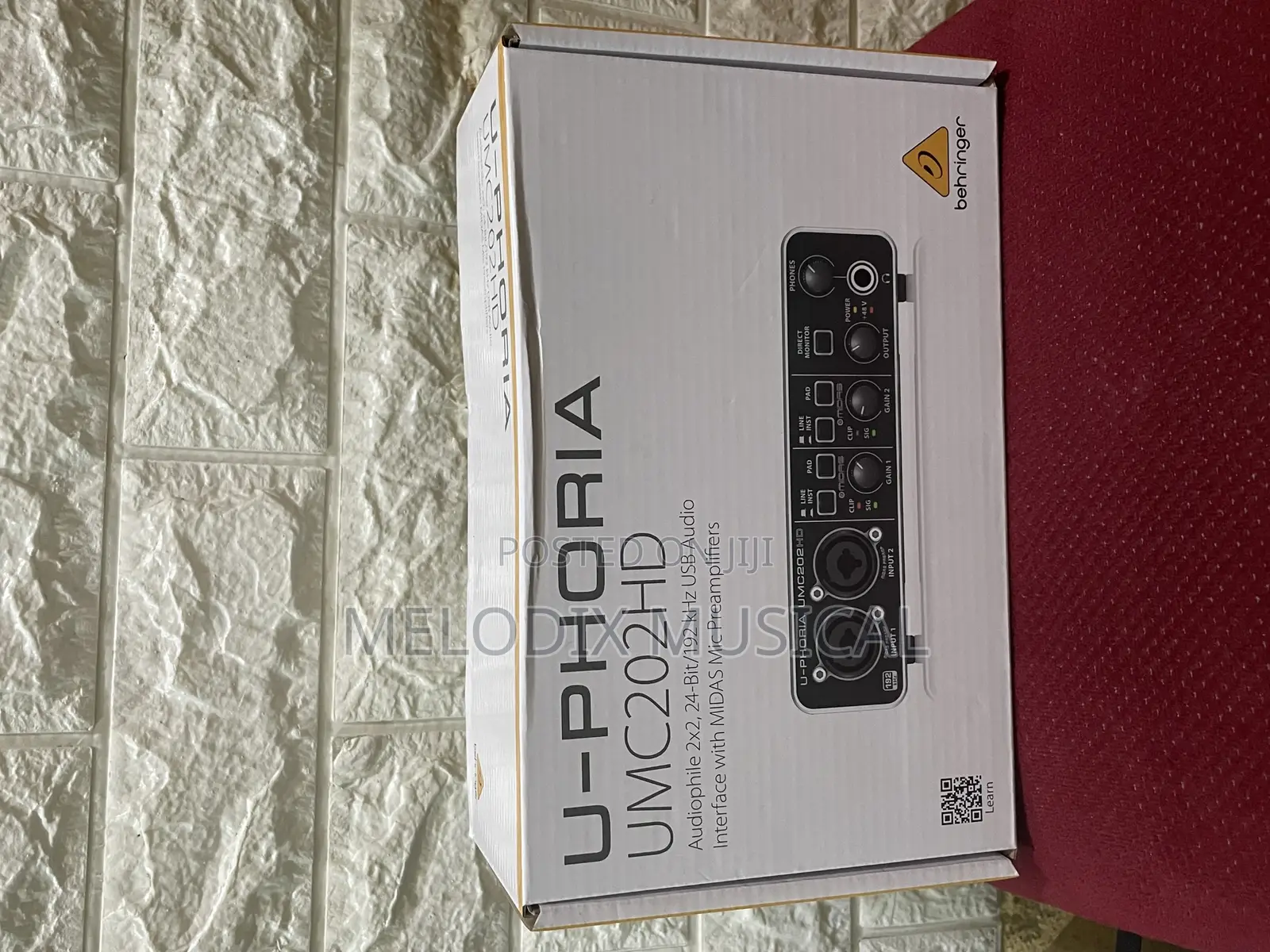 Behringer U-Phoria Umc202hd Audio Interface