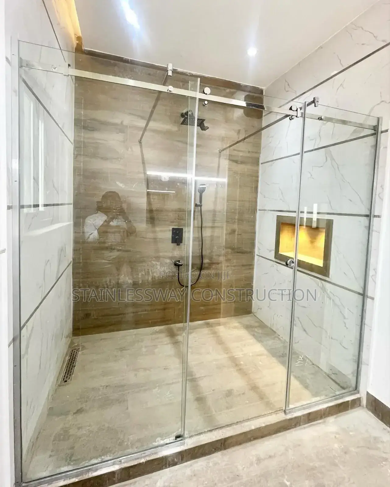 Aquaglass Showercubicle Pure and Cleanlux