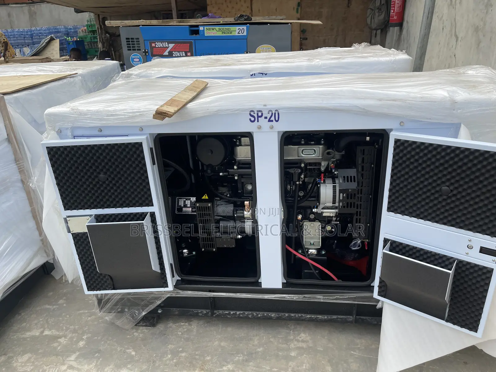 Durable New Arrival Perkin Soundproof Diesel Generator 20kva