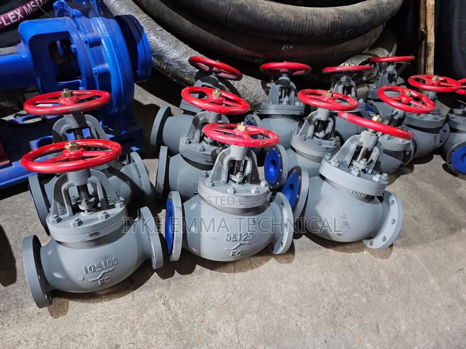 Cast Iron Marine Globe Valve Size: Dn50 – Dn150
