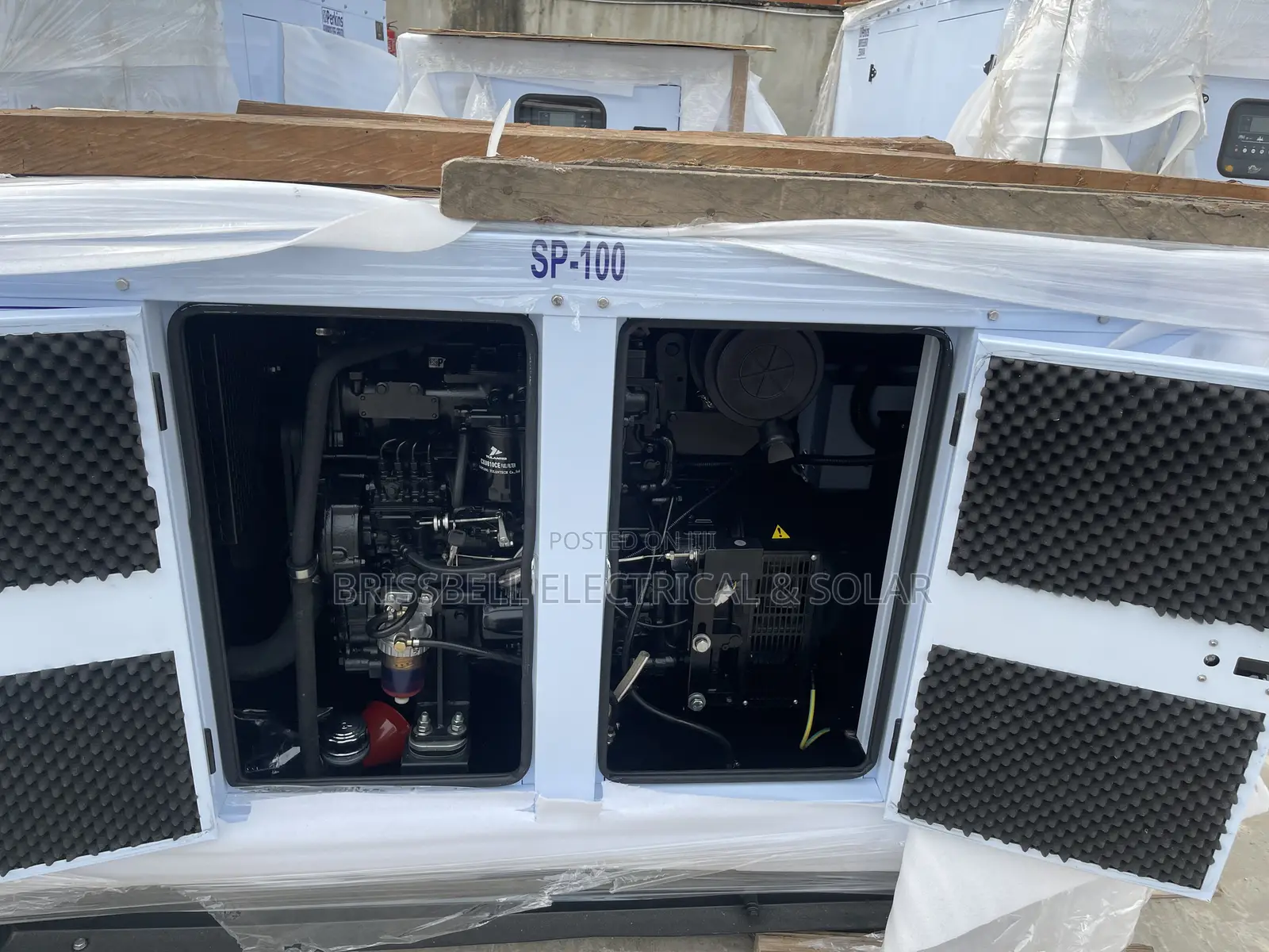 Durable New Perkin Soundproof Diesel Generator 100kva