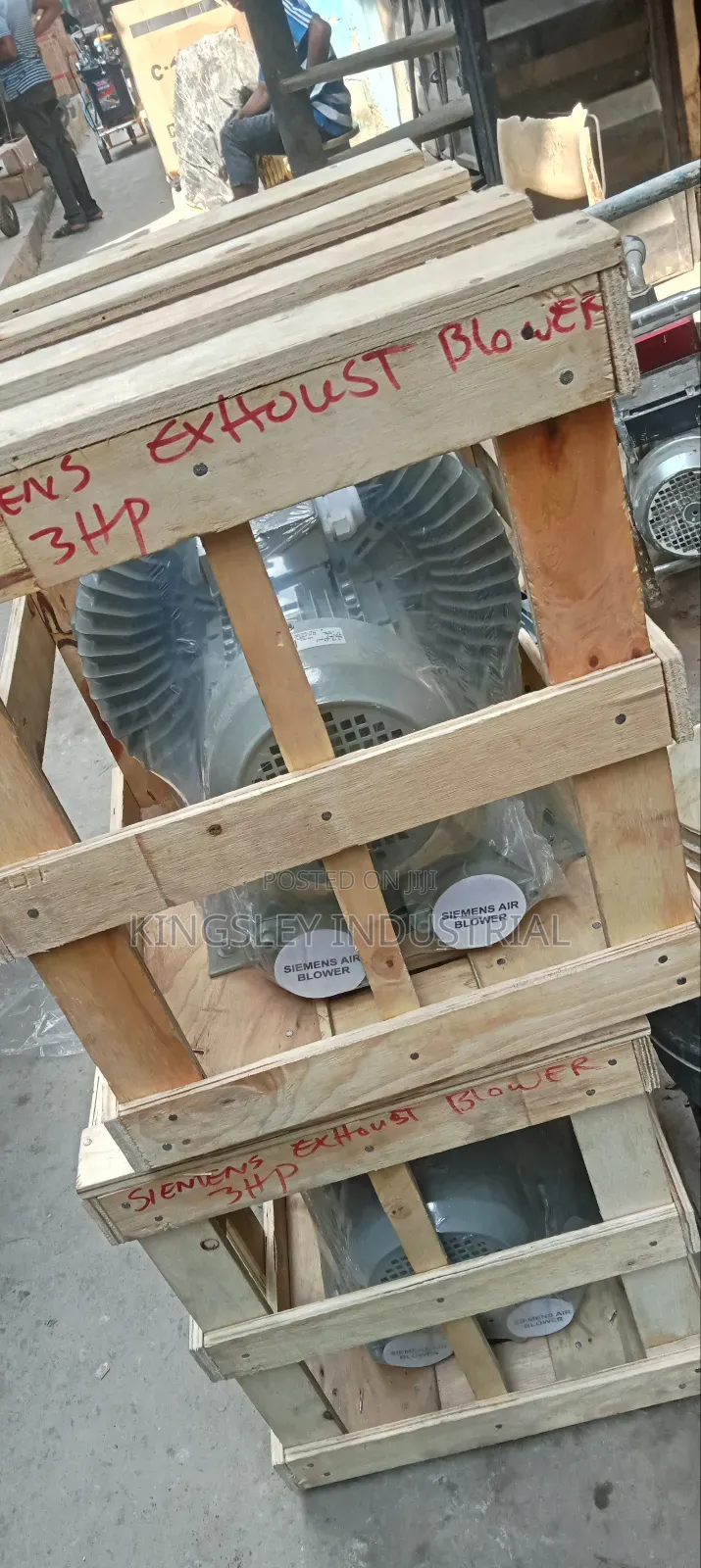 Seimens Exhaust Blower 3ph/2.2kw 3-Phase