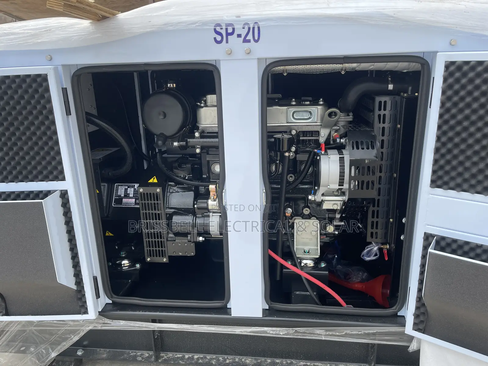 New Arrival Perkins Soundproof Diesel Generator 20kva